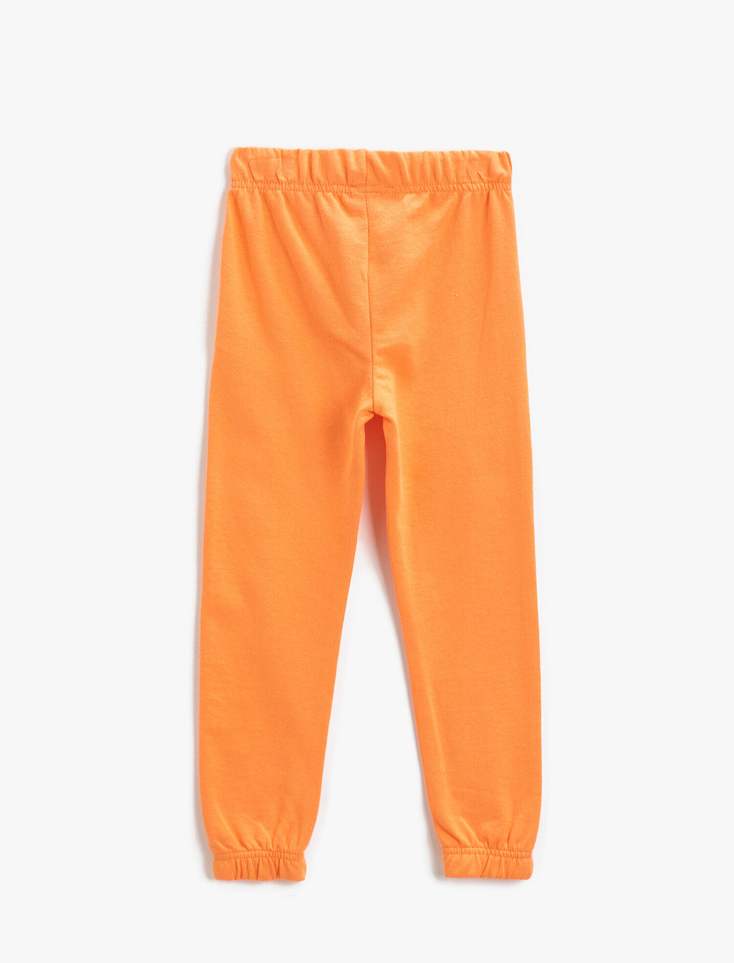  Kız Çocuk Basic Fiyonklu Jogger Eşofman Altı Pamuklu