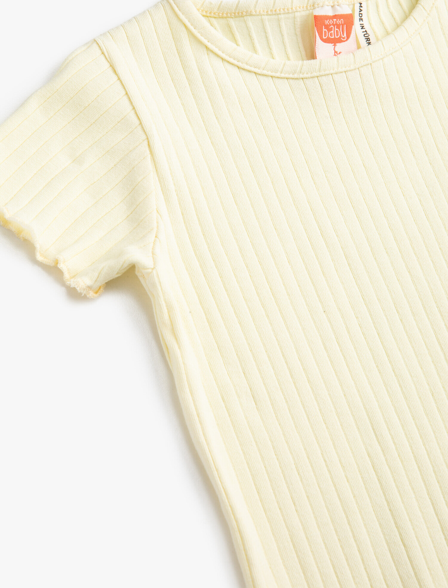  Kız Bebek Kısa Kollu Tişört Pamuklu