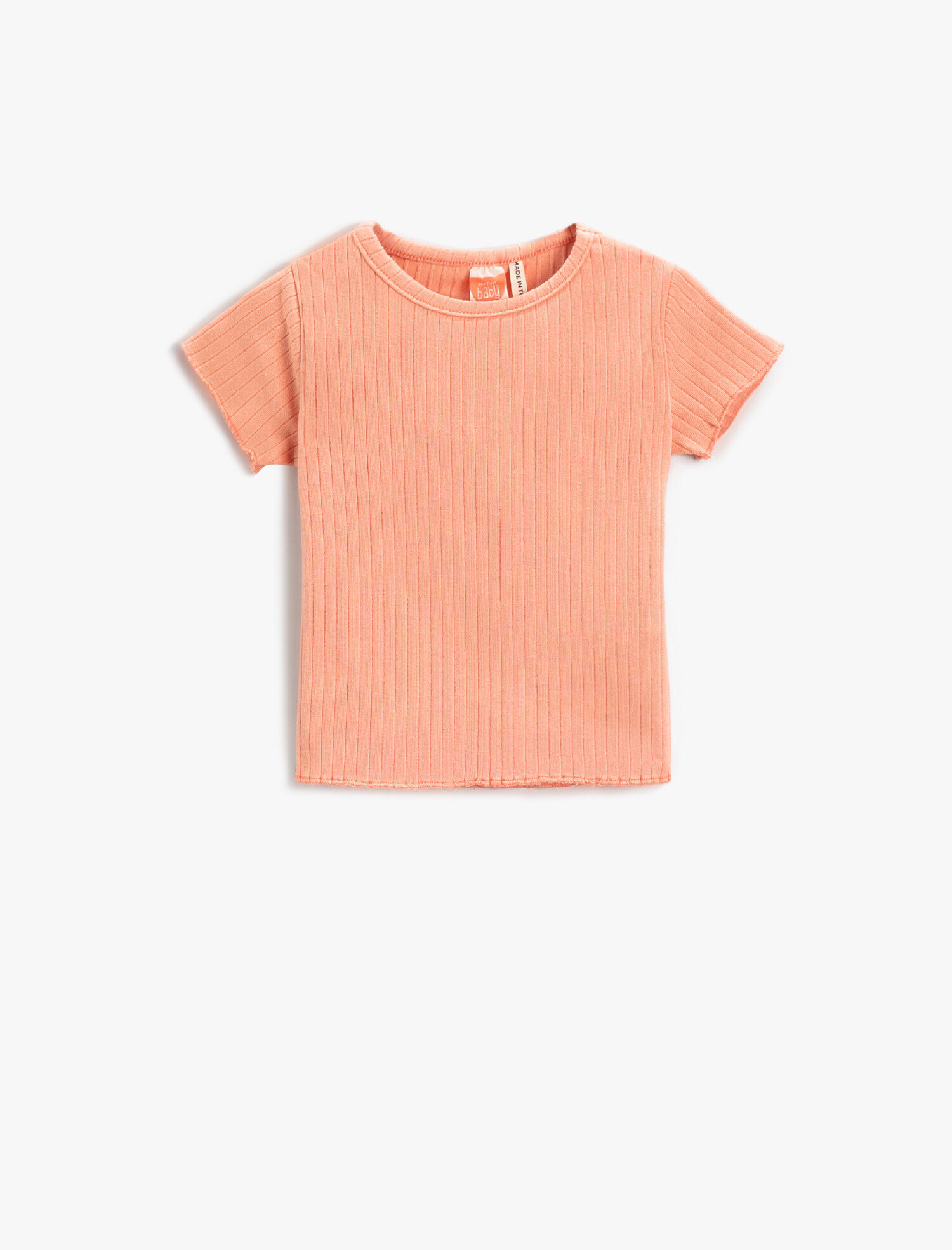  Kız Bebek Kısa Kollu Tişört Pamuklu
