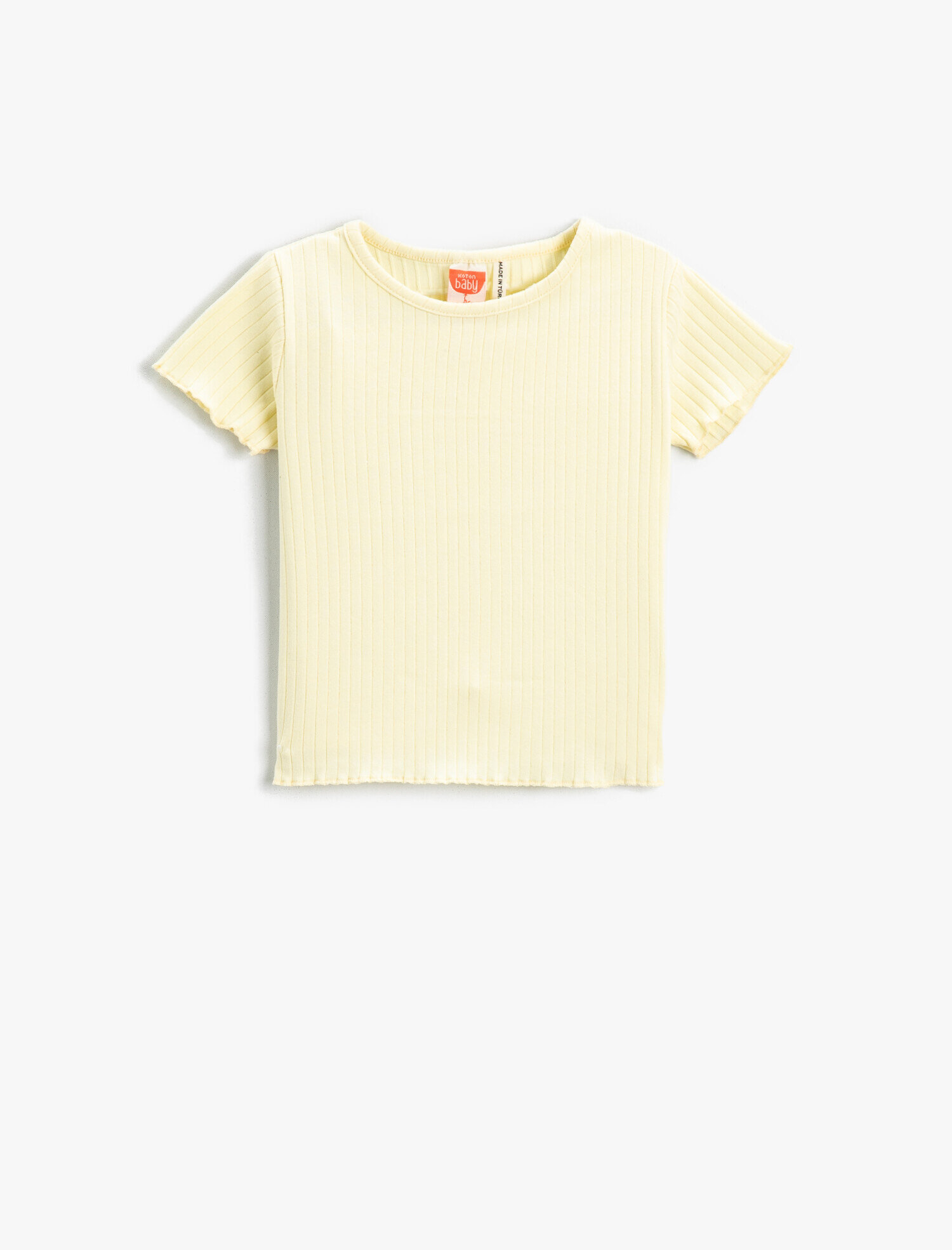  Kız Bebek Kısa Kollu Tişört Pamuklu