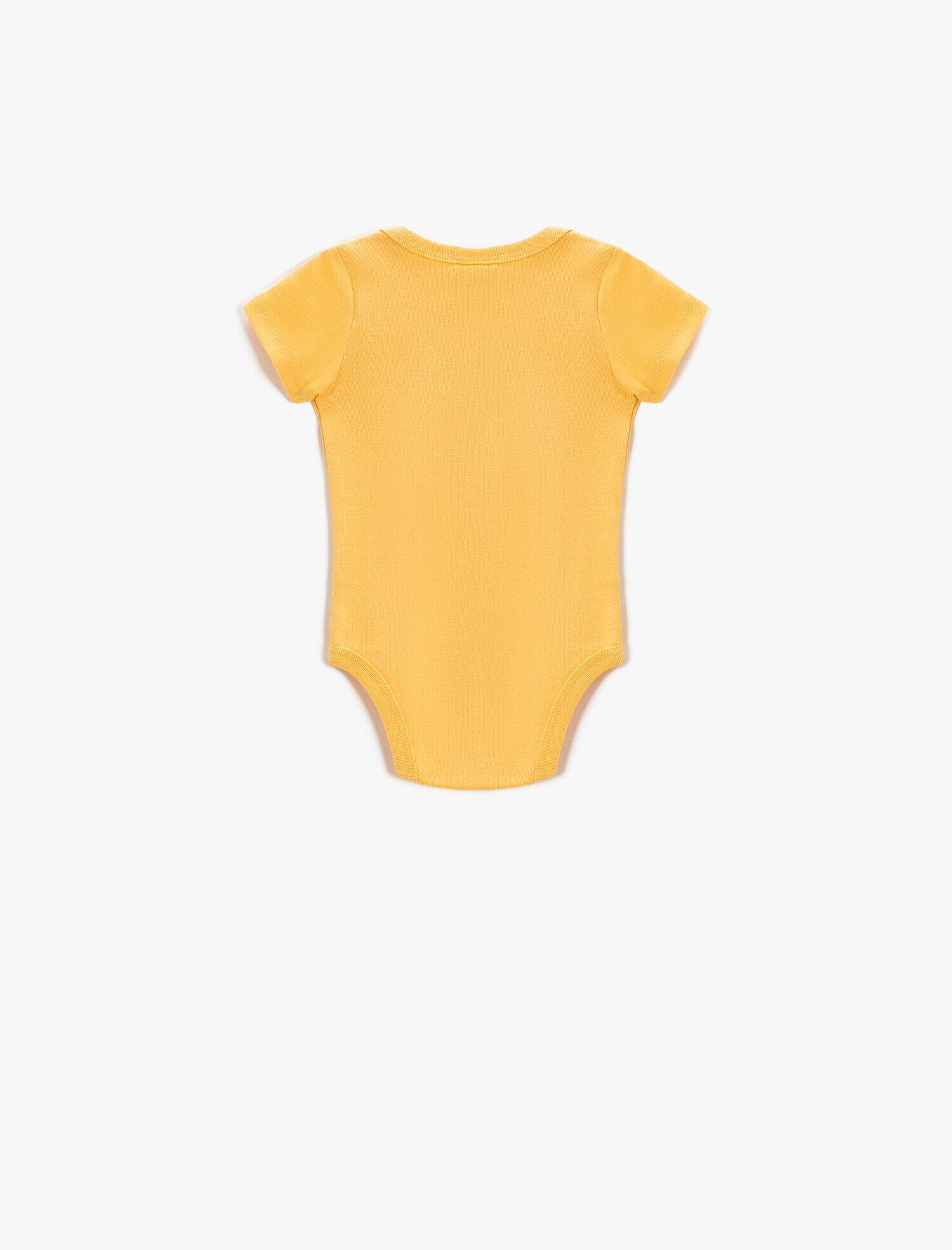  Erkek Bebek Baskılı Kısa Kollu Çıtçıtlı Body Pamuklu