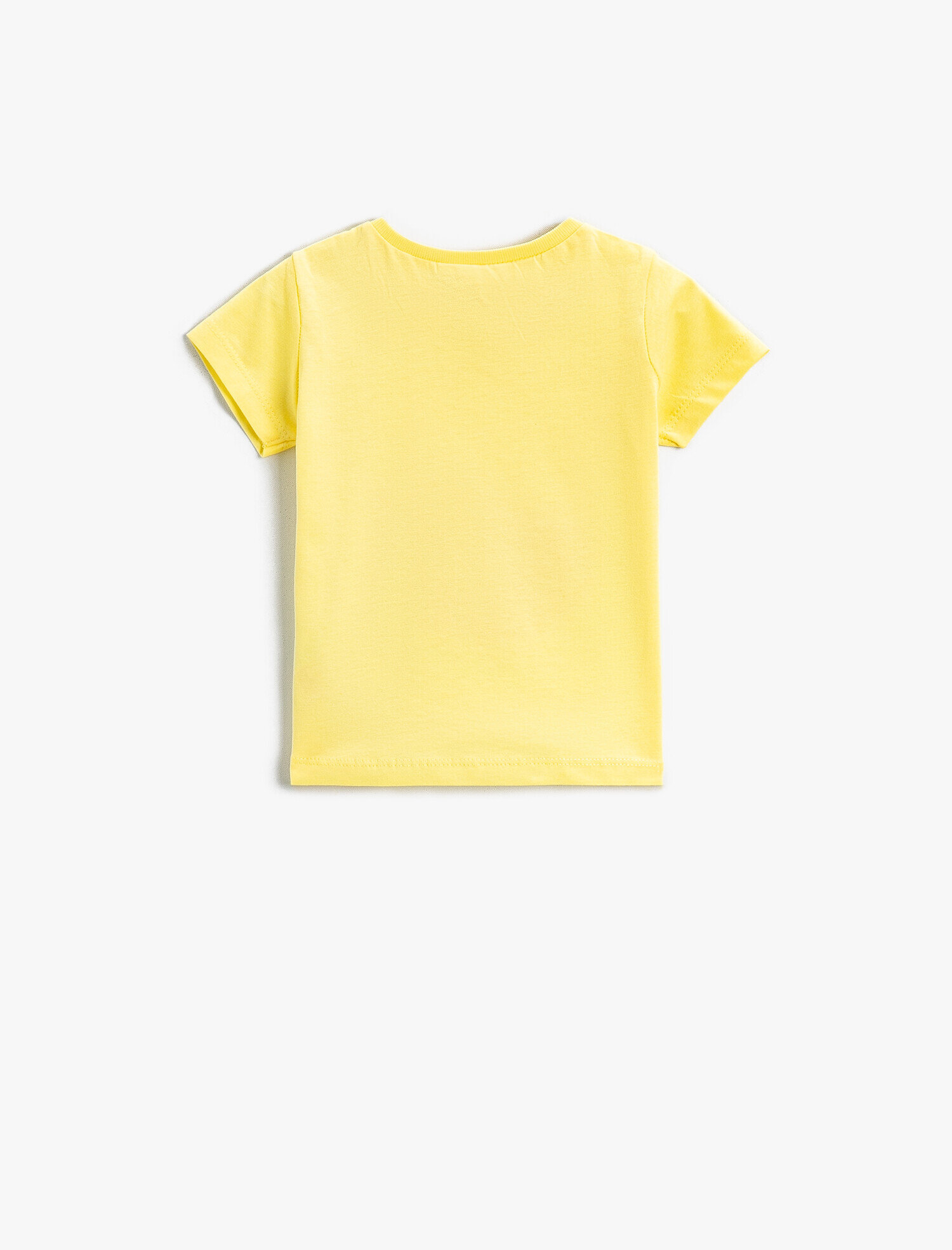  Kız Bebek Karpuz Baskılı Kısa Kollu Tişört Pamuklu