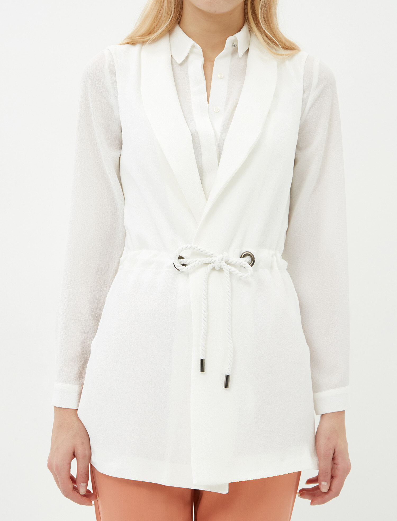   Beli Bağlamalı Yelek