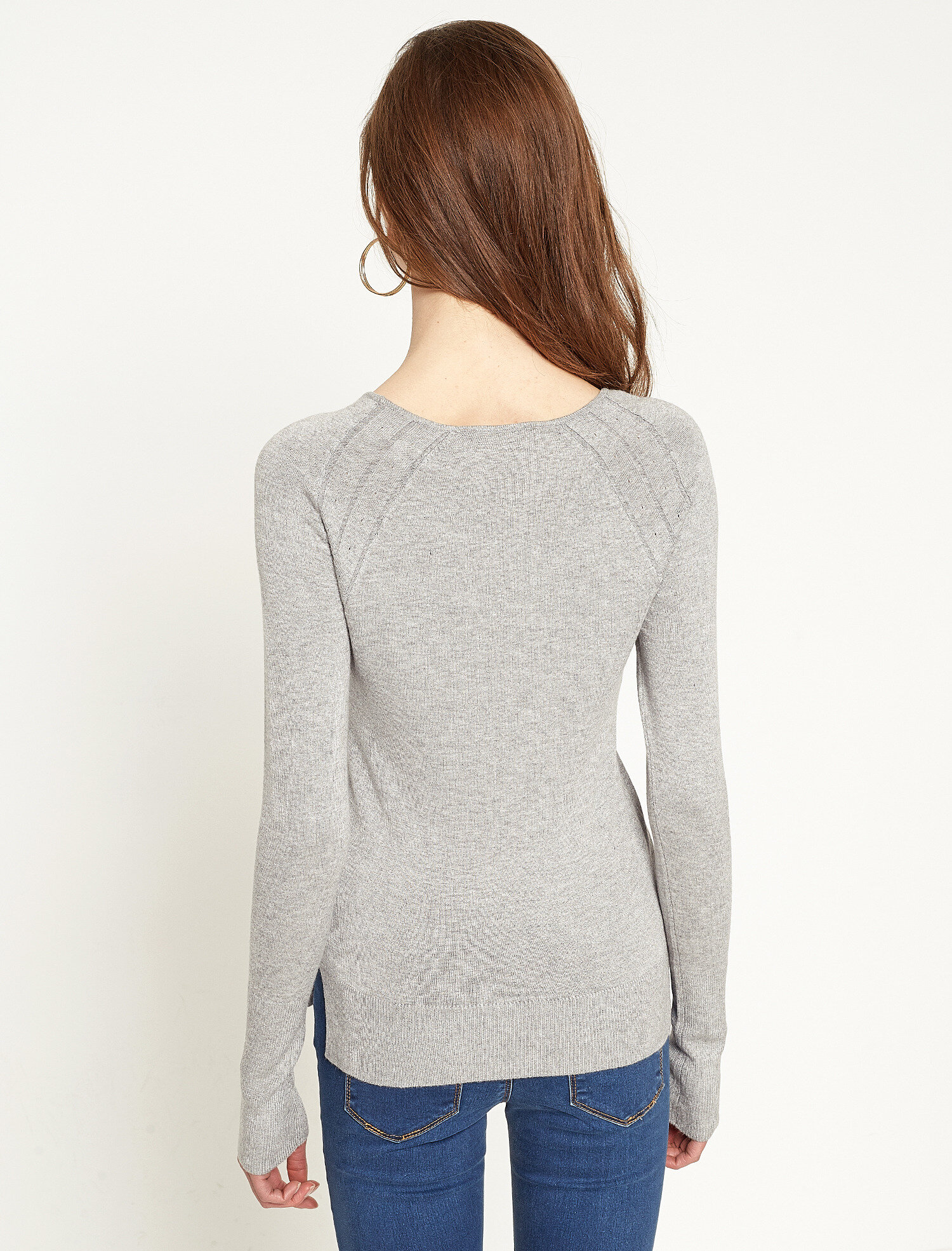   Bisiklet Yaka Triko Kazak