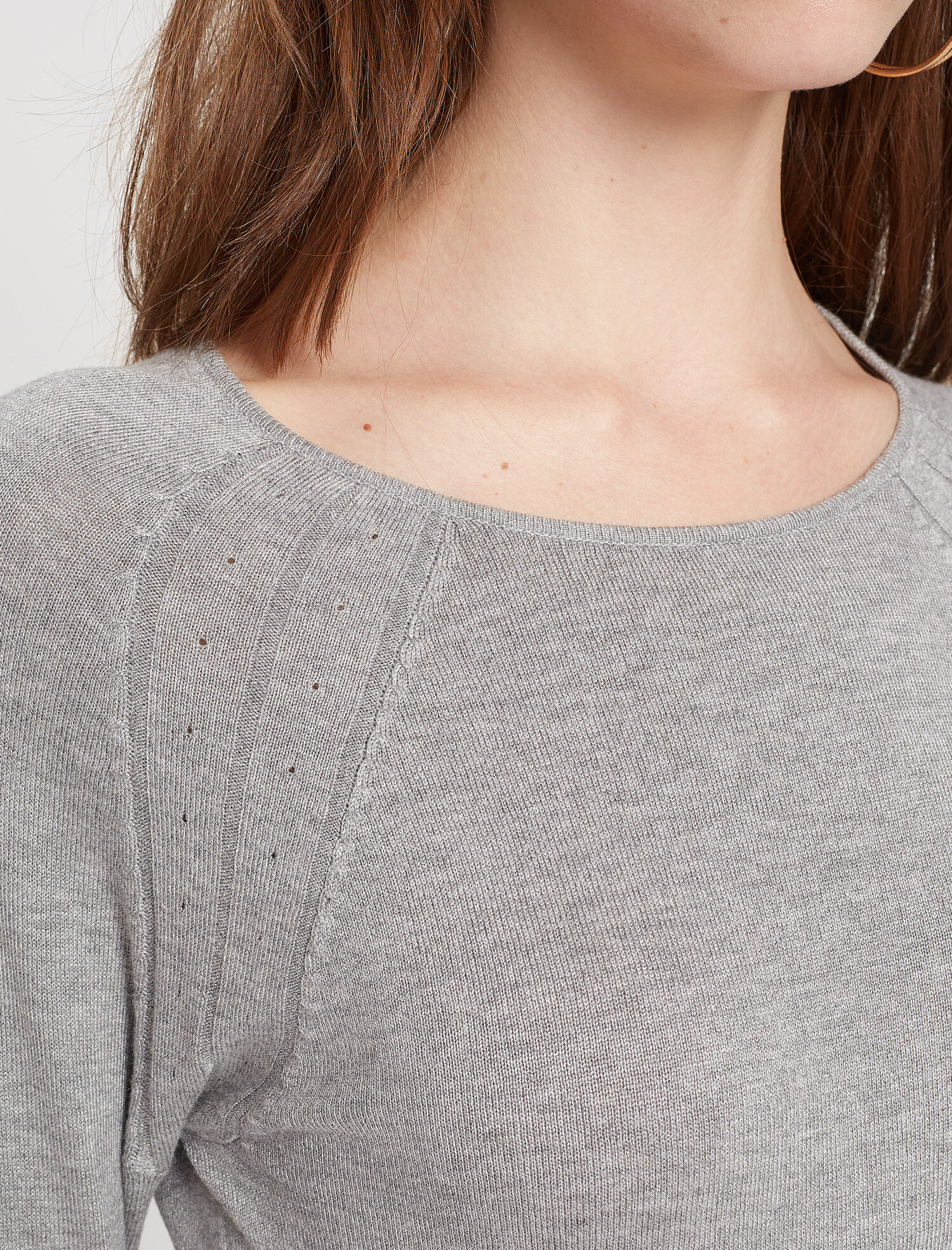   Bisiklet Yaka Triko Kazak