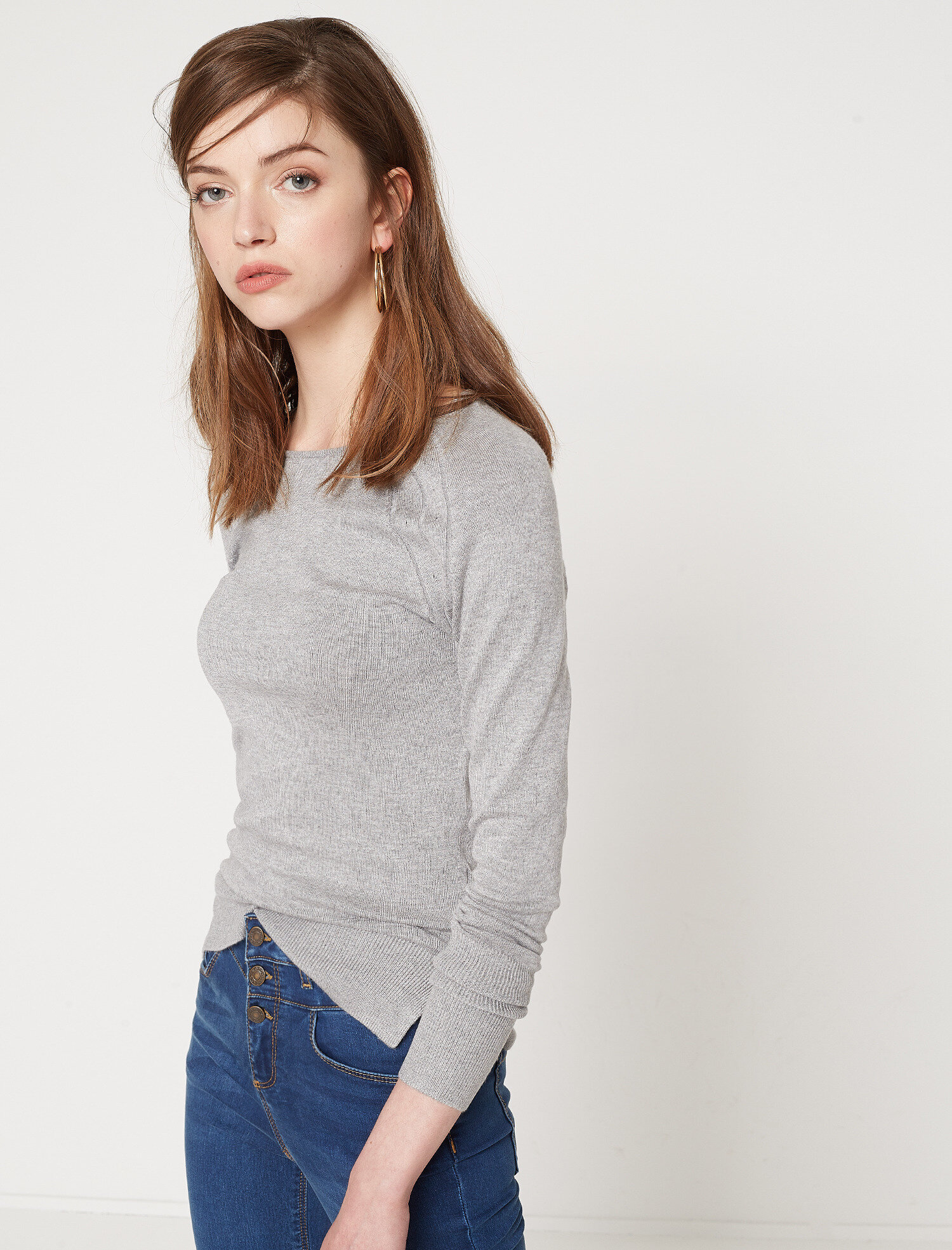   Bisiklet Yaka Triko Kazak