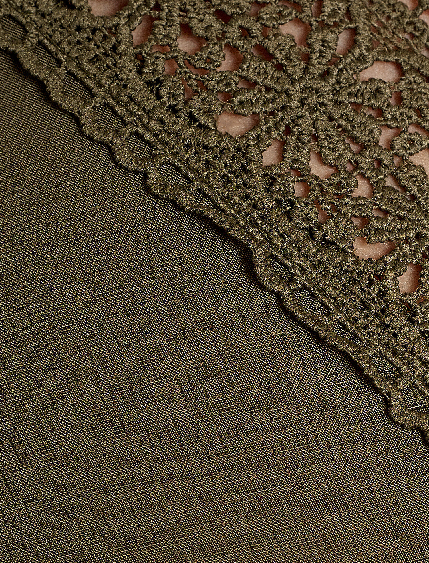   Dantel Detaylı Bluz