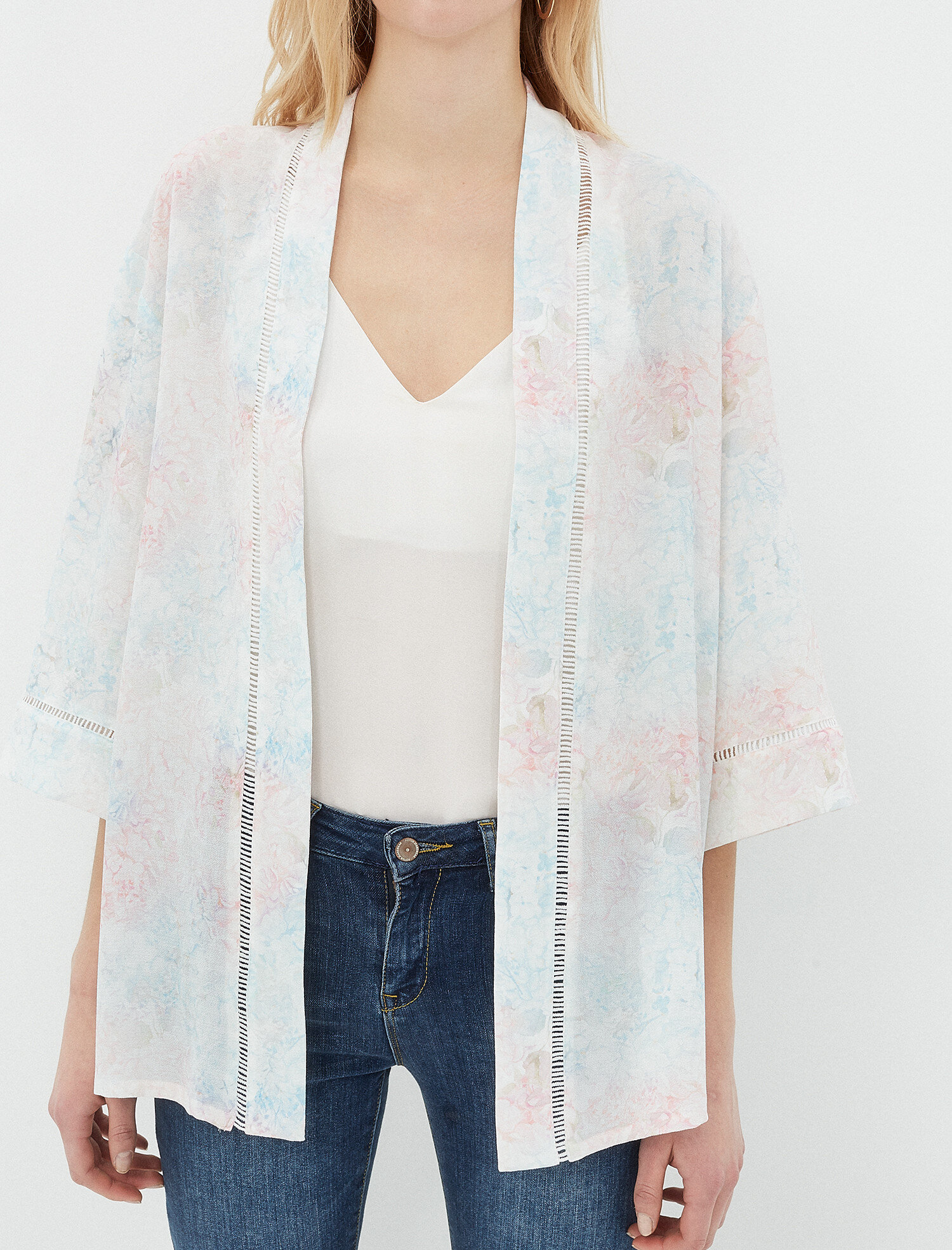   Desenli Kimono