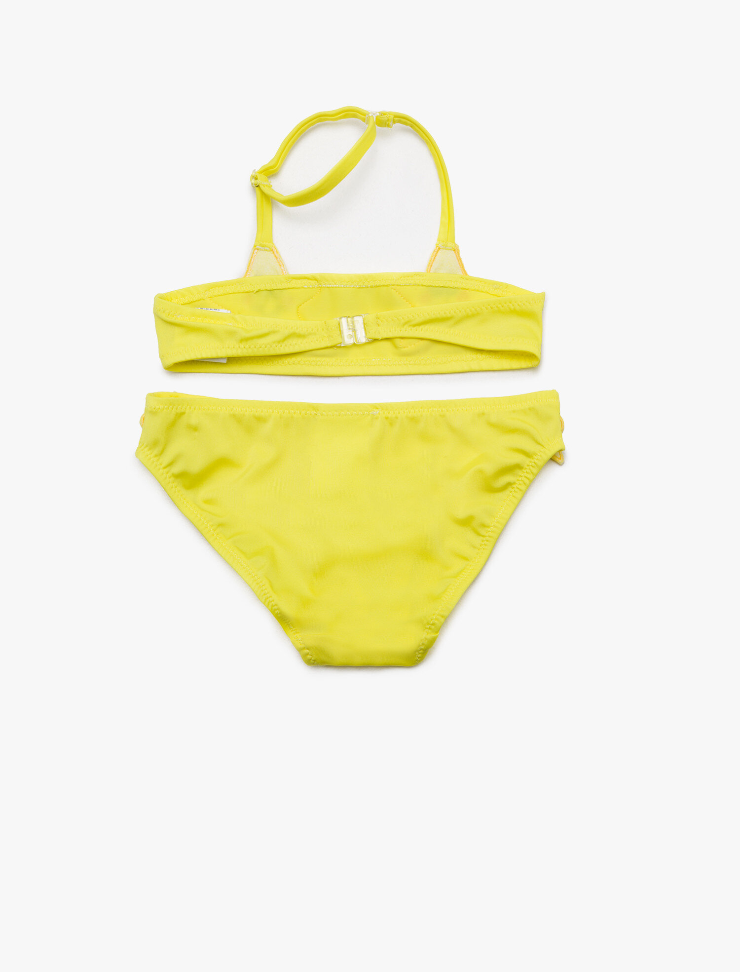  Kız Çocuk Bikini Takım 2 Parça Yıldız Aplike Detaylı