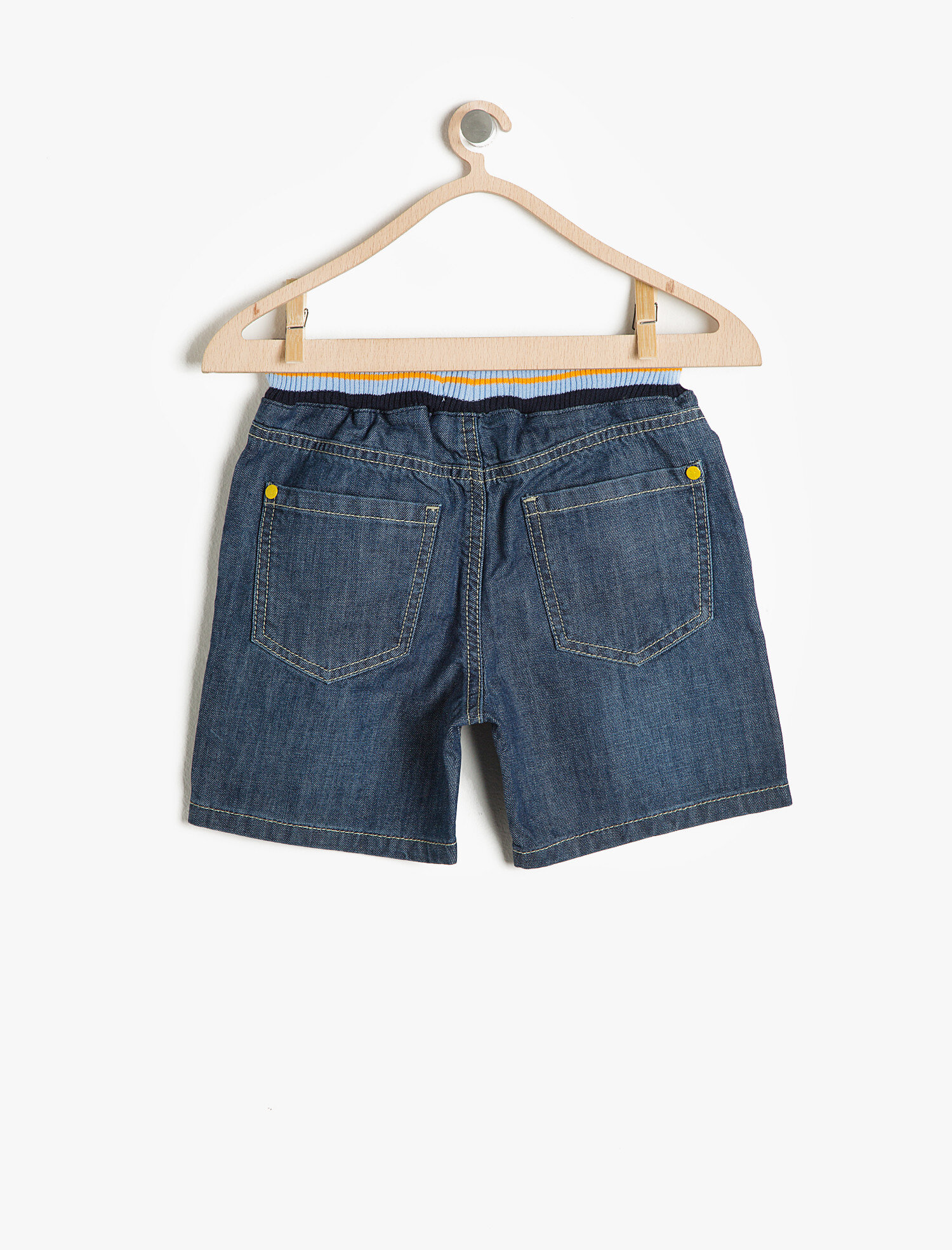  Erkek Çocuk Cep Detaylı Jean Şort