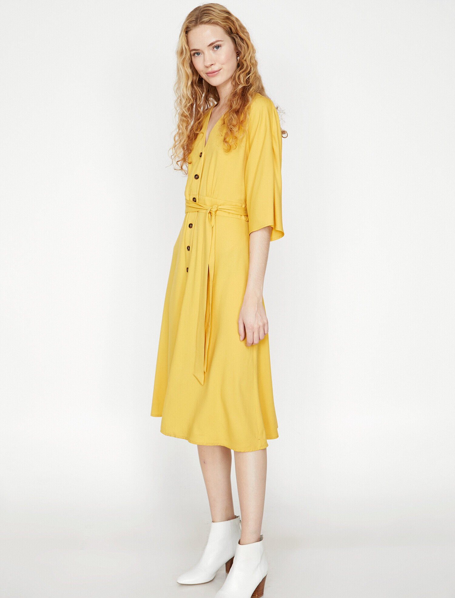   The Natural Look Dress - Doğal Dokulu Elbise