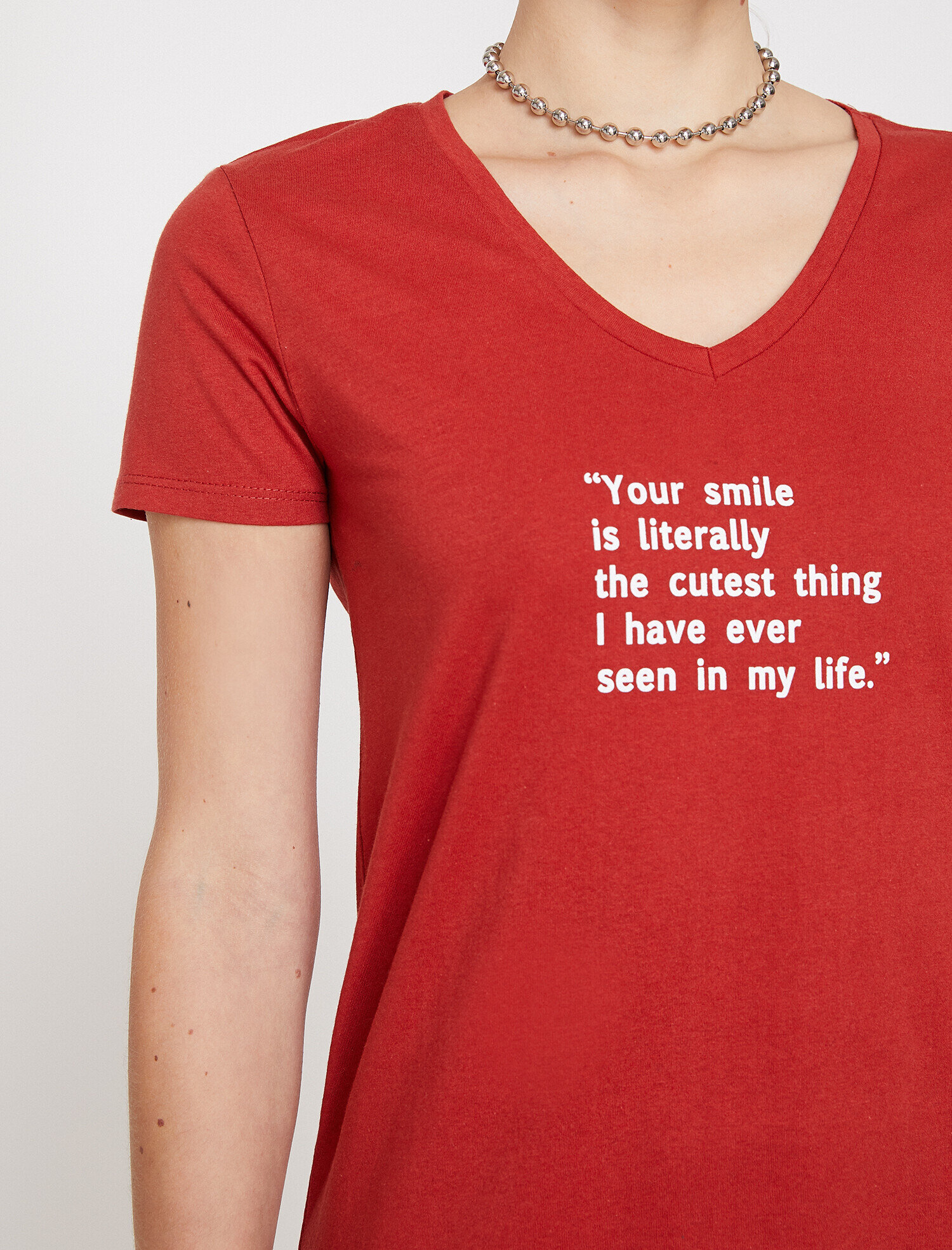   Yazılı Baskılı Tişört