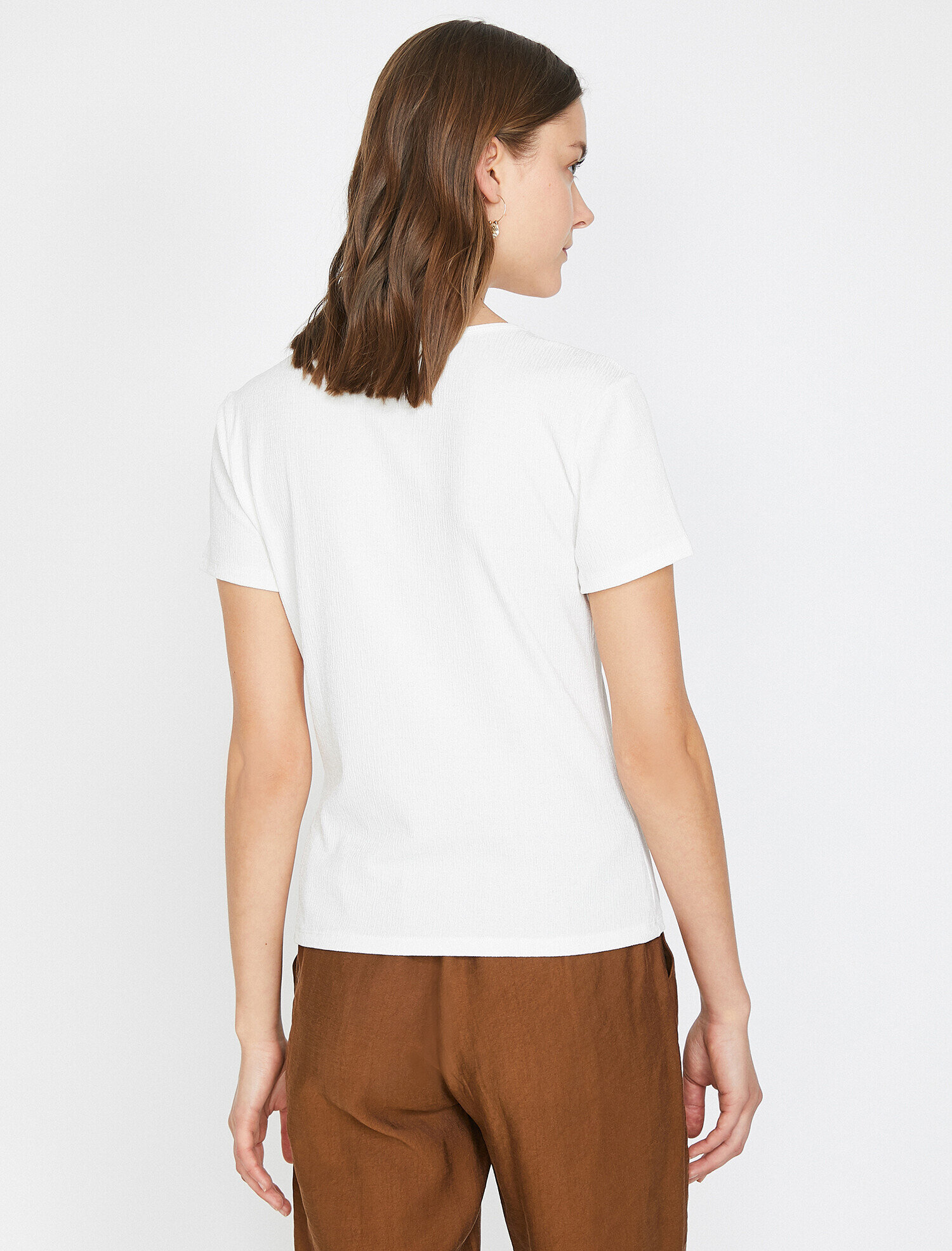   Beli Bağlamalı Tişört