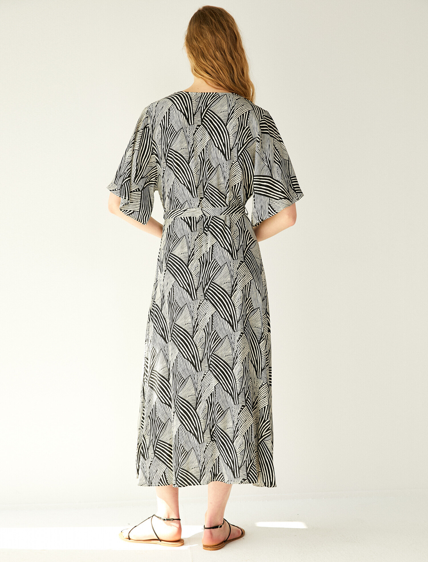 Beli Bağlamalı Elbise