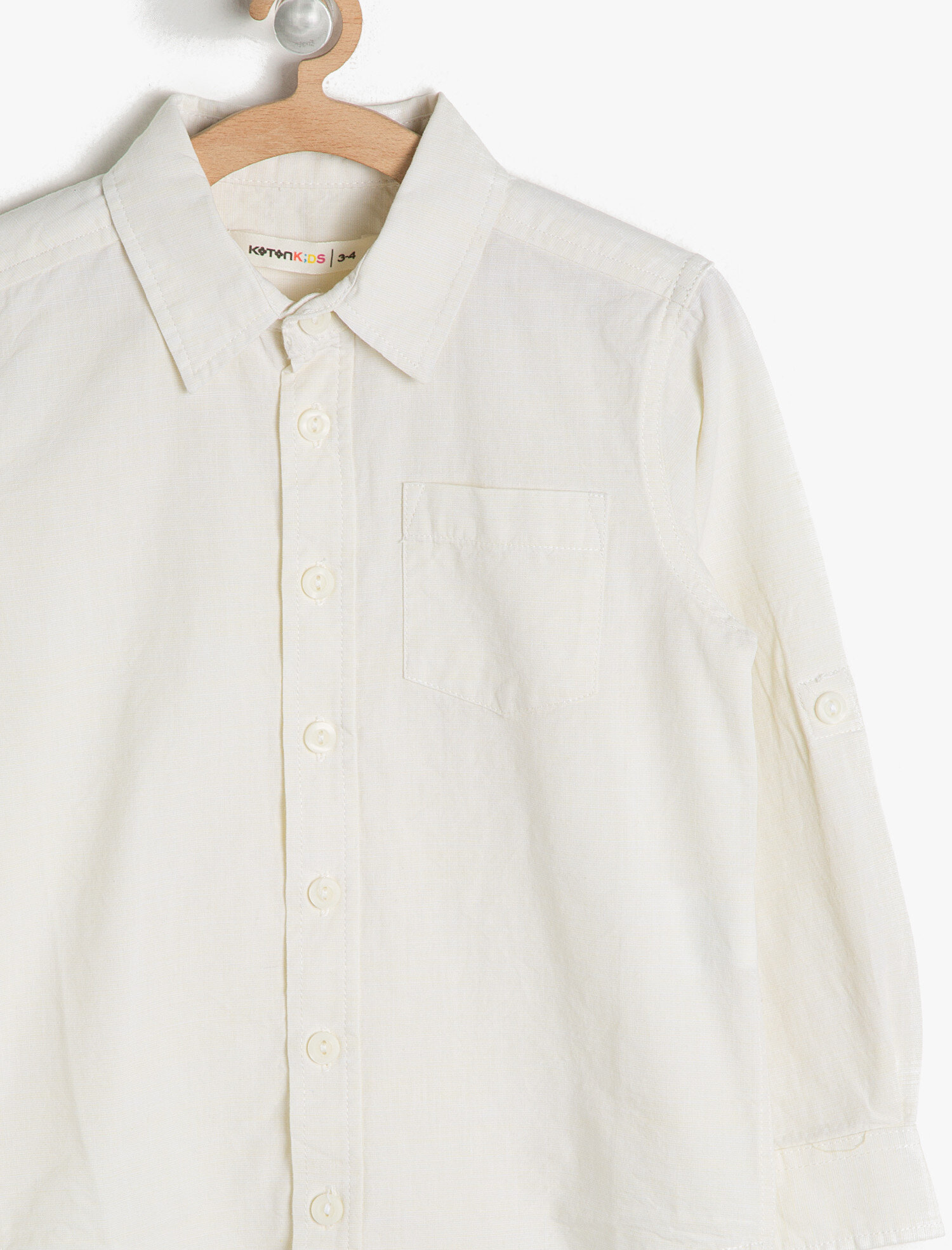  Erkek Çocuk Cep Detaylı Gömlek