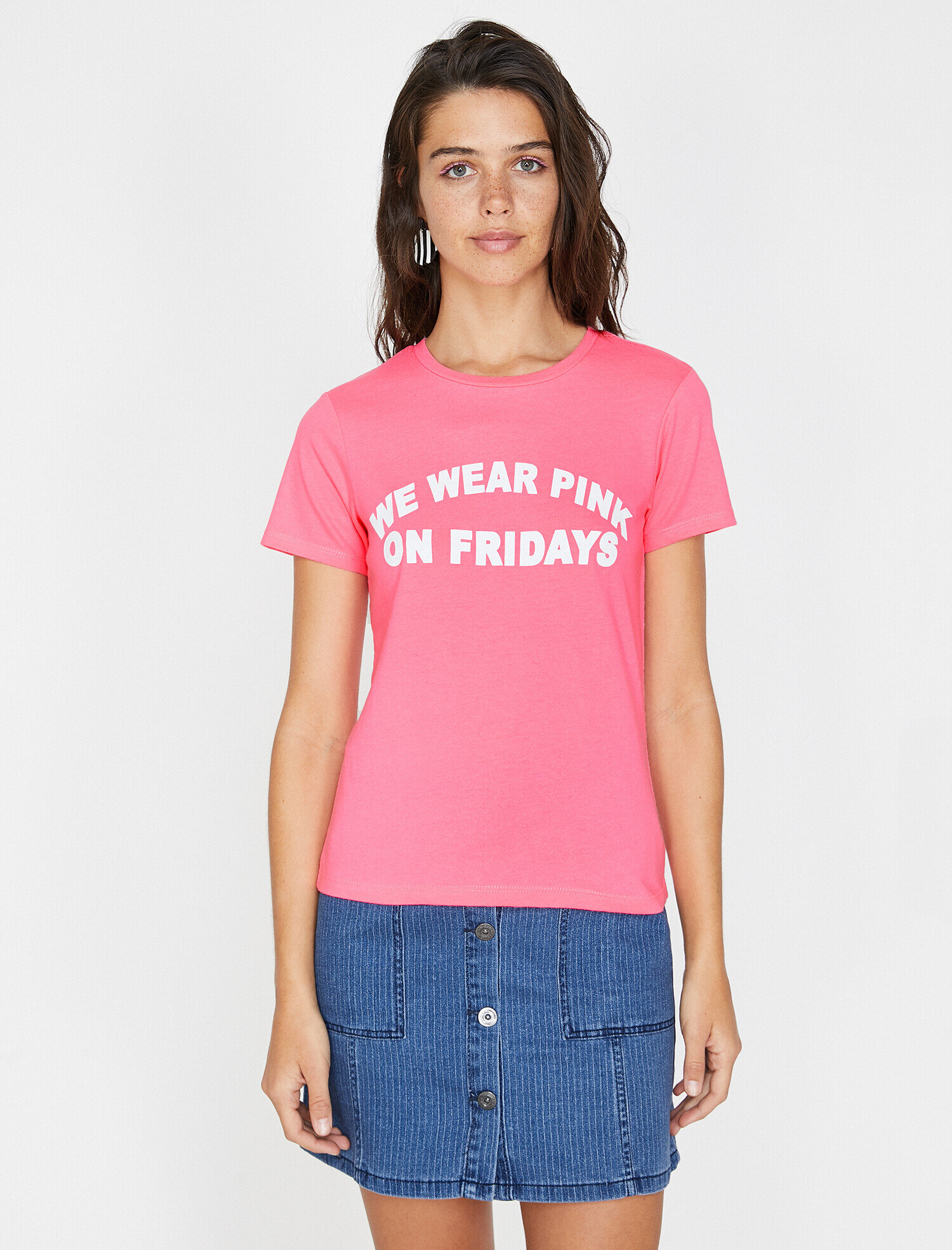   Yazılı Baskılı Tişört