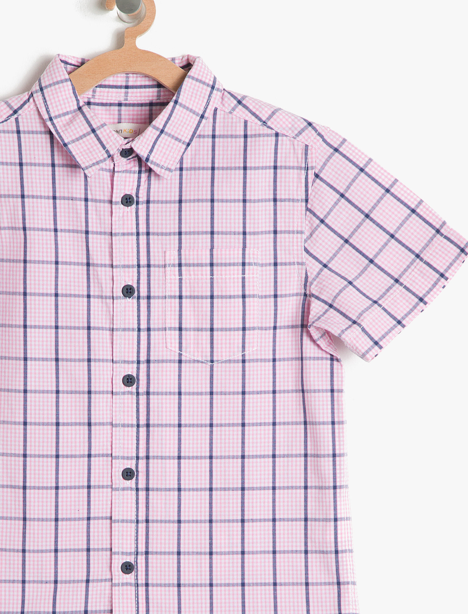  Erkek Çocuk Kareli Gömlek