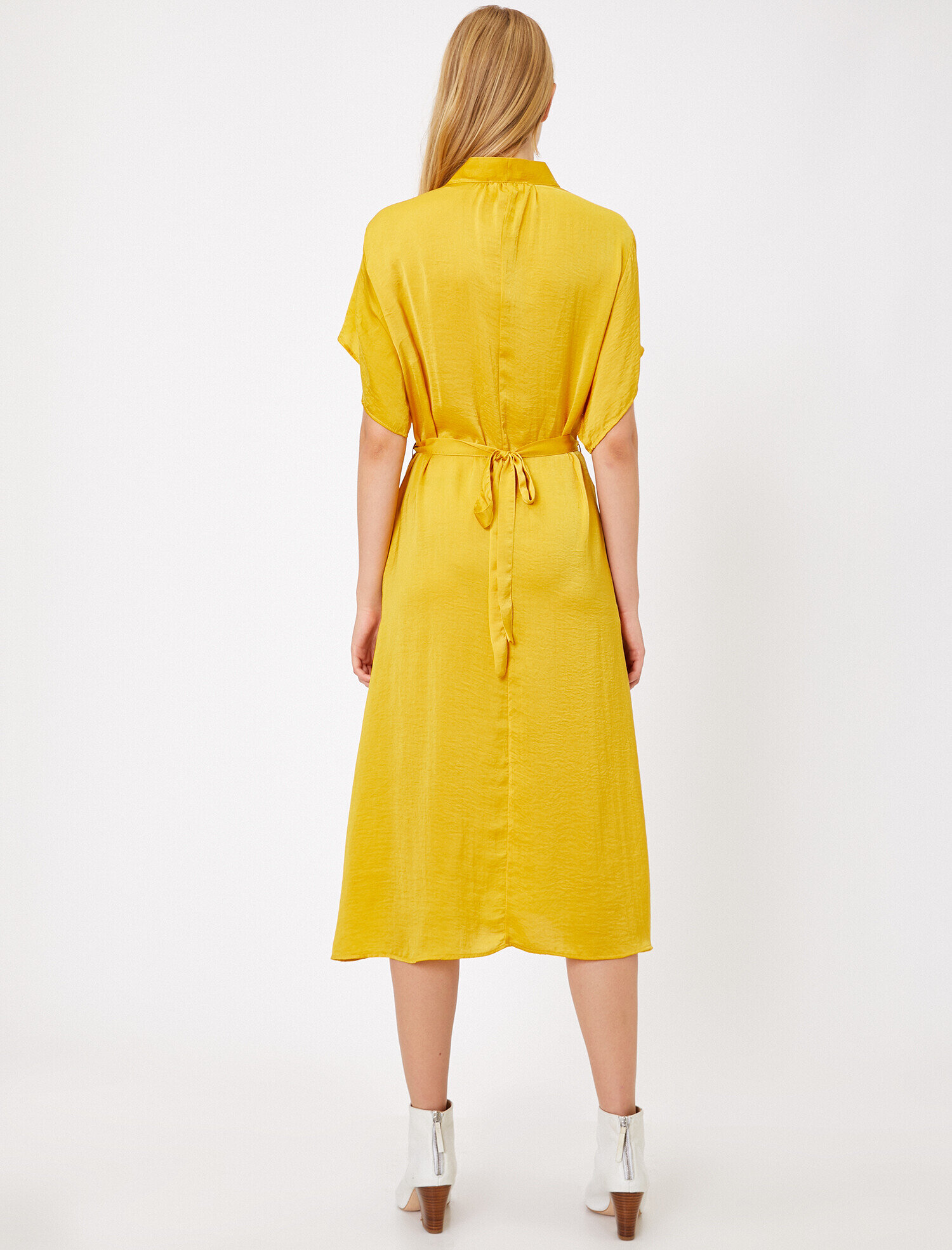   Beli Bağlamalı Elbise