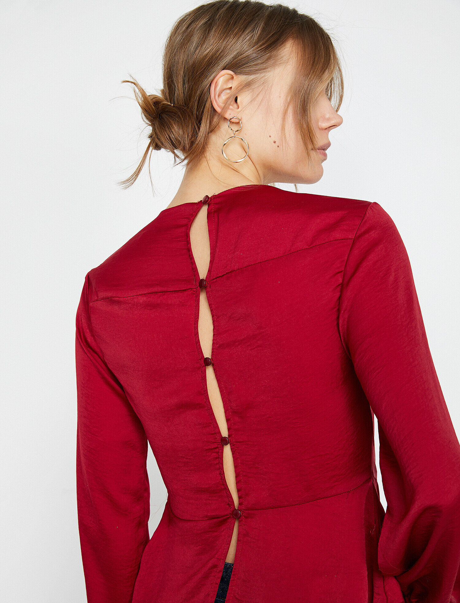   Beli Bağlamalı Bluz