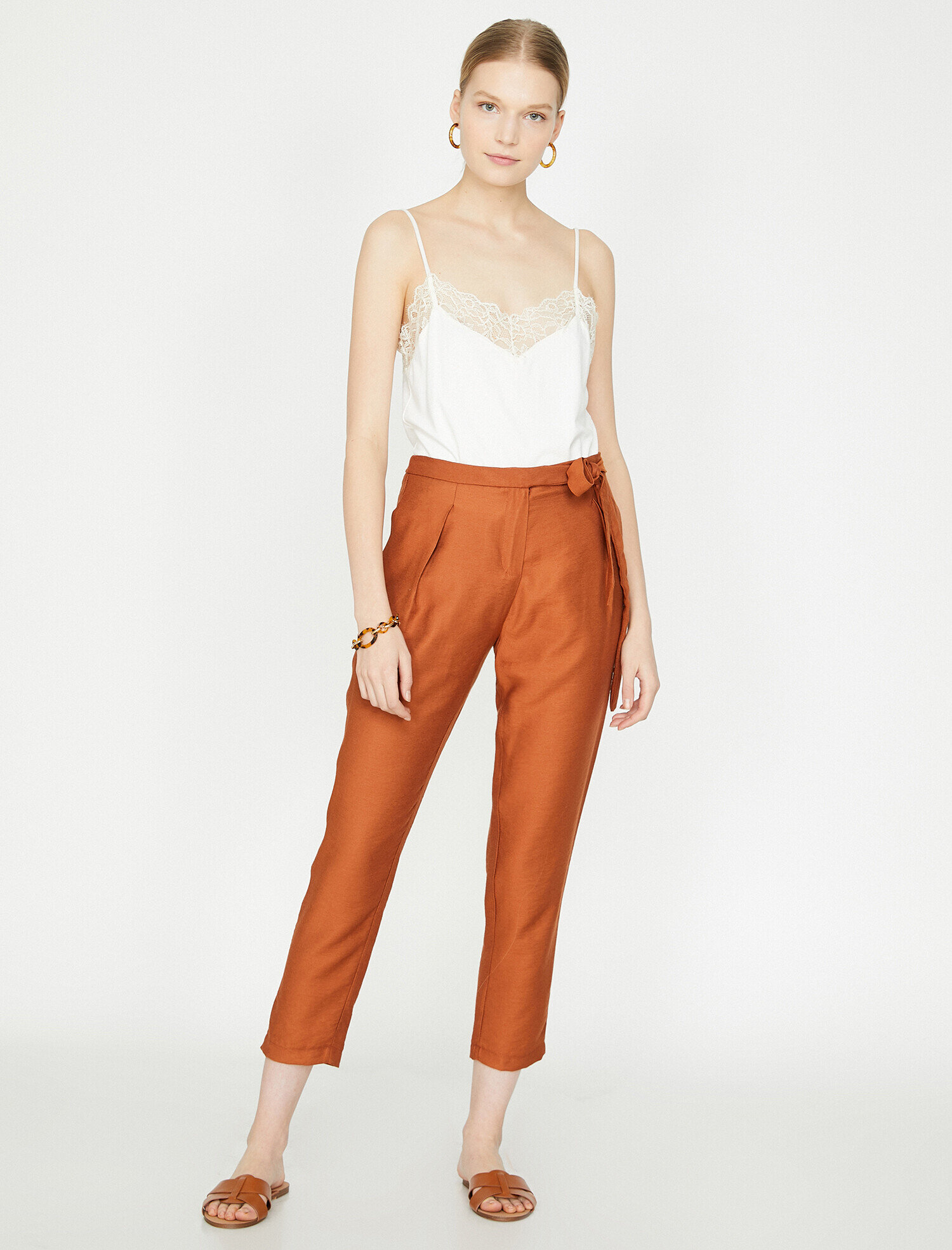   Cep Detaylı Pantolon