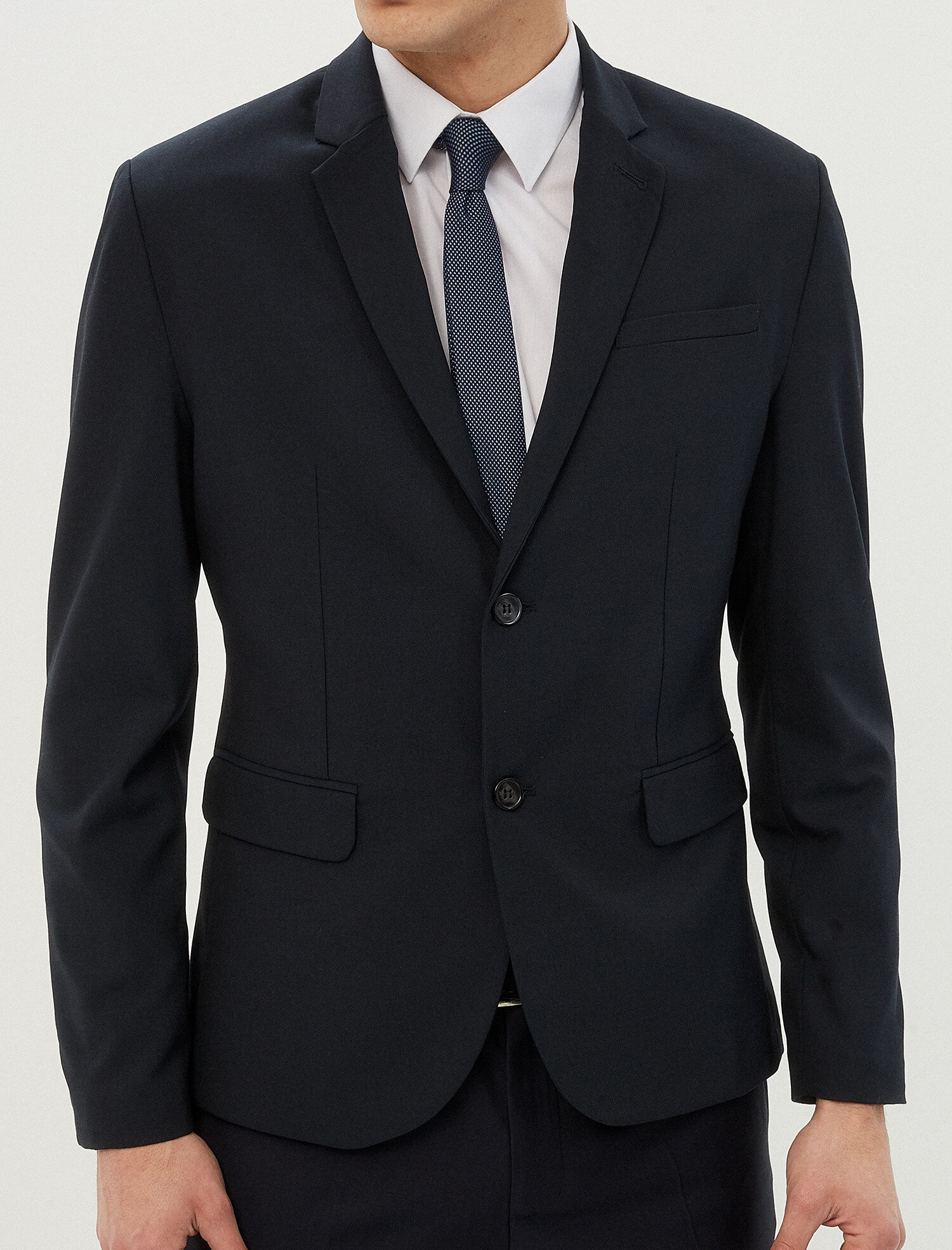   V Yaka Blazer Ceket