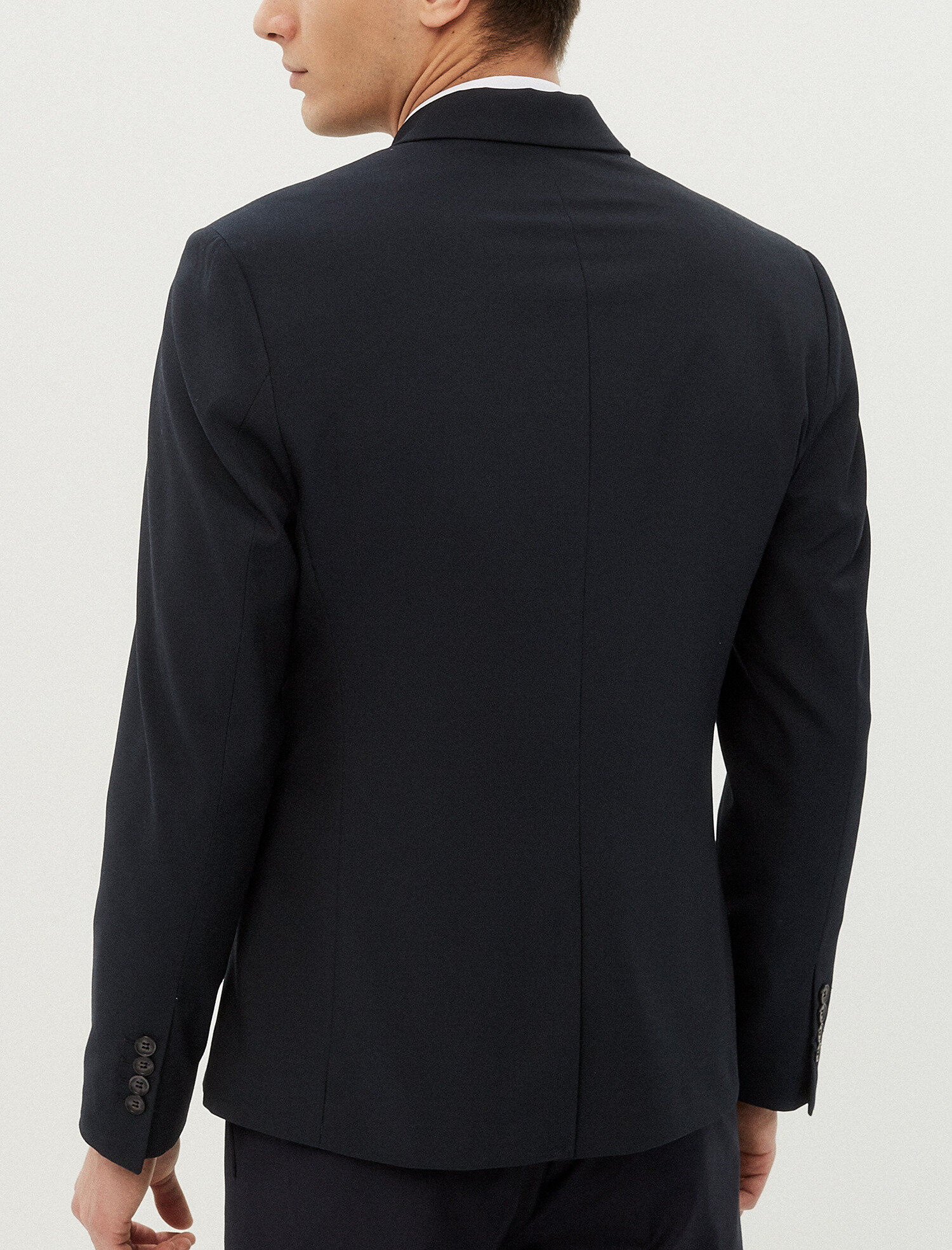   V Yaka Blazer Ceket