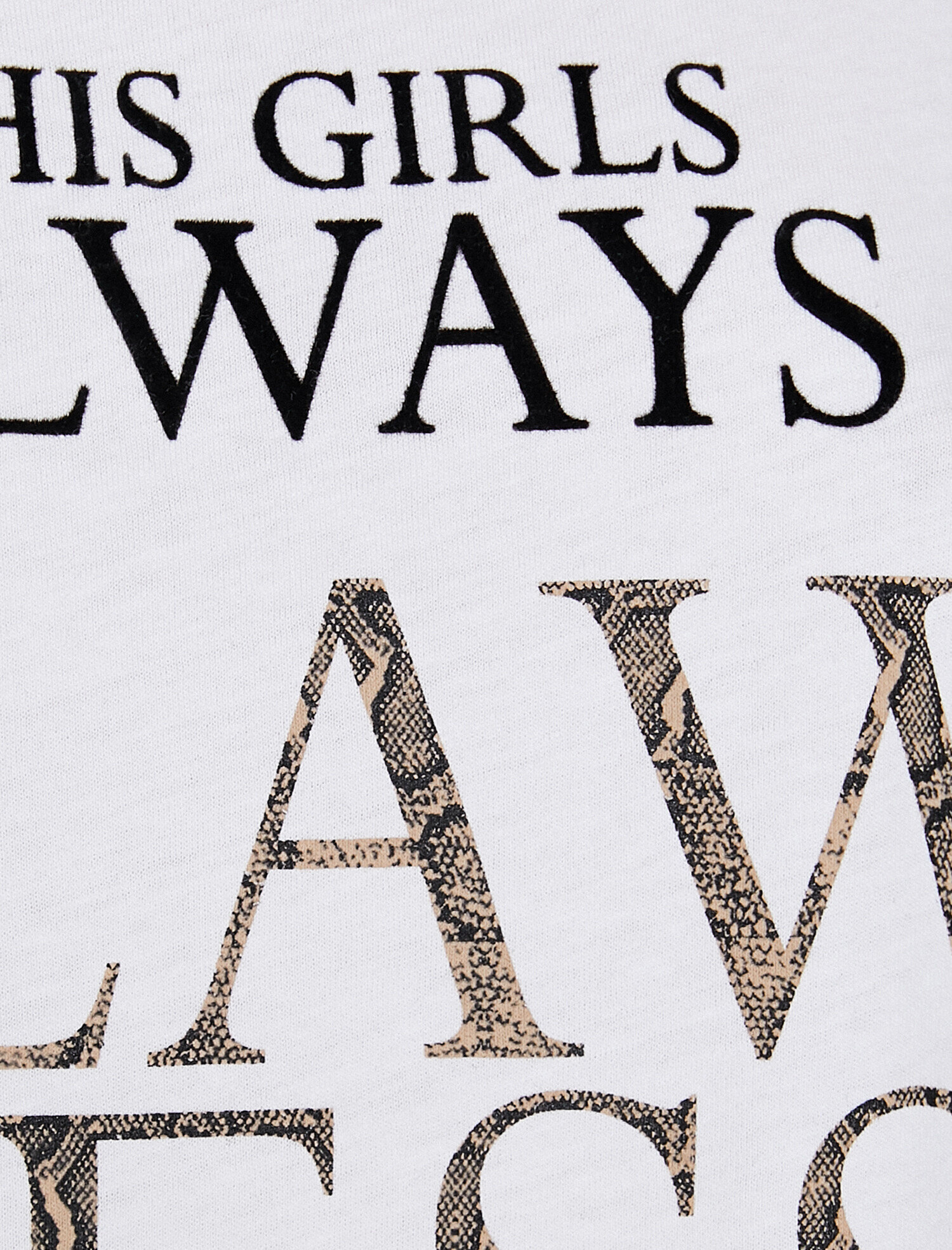   Yazılı Baskılı Tişört