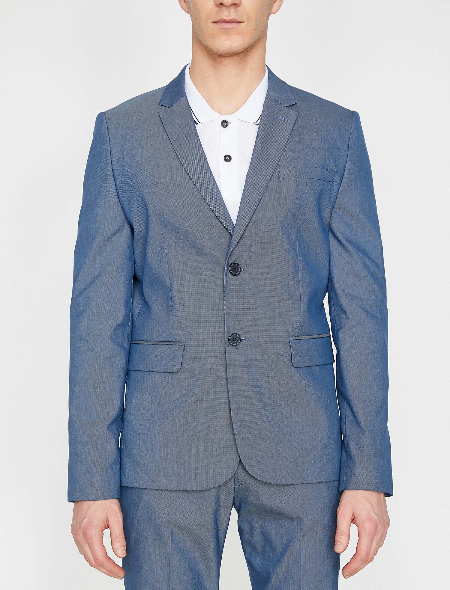   Cep Detaylı Blazer Ceket