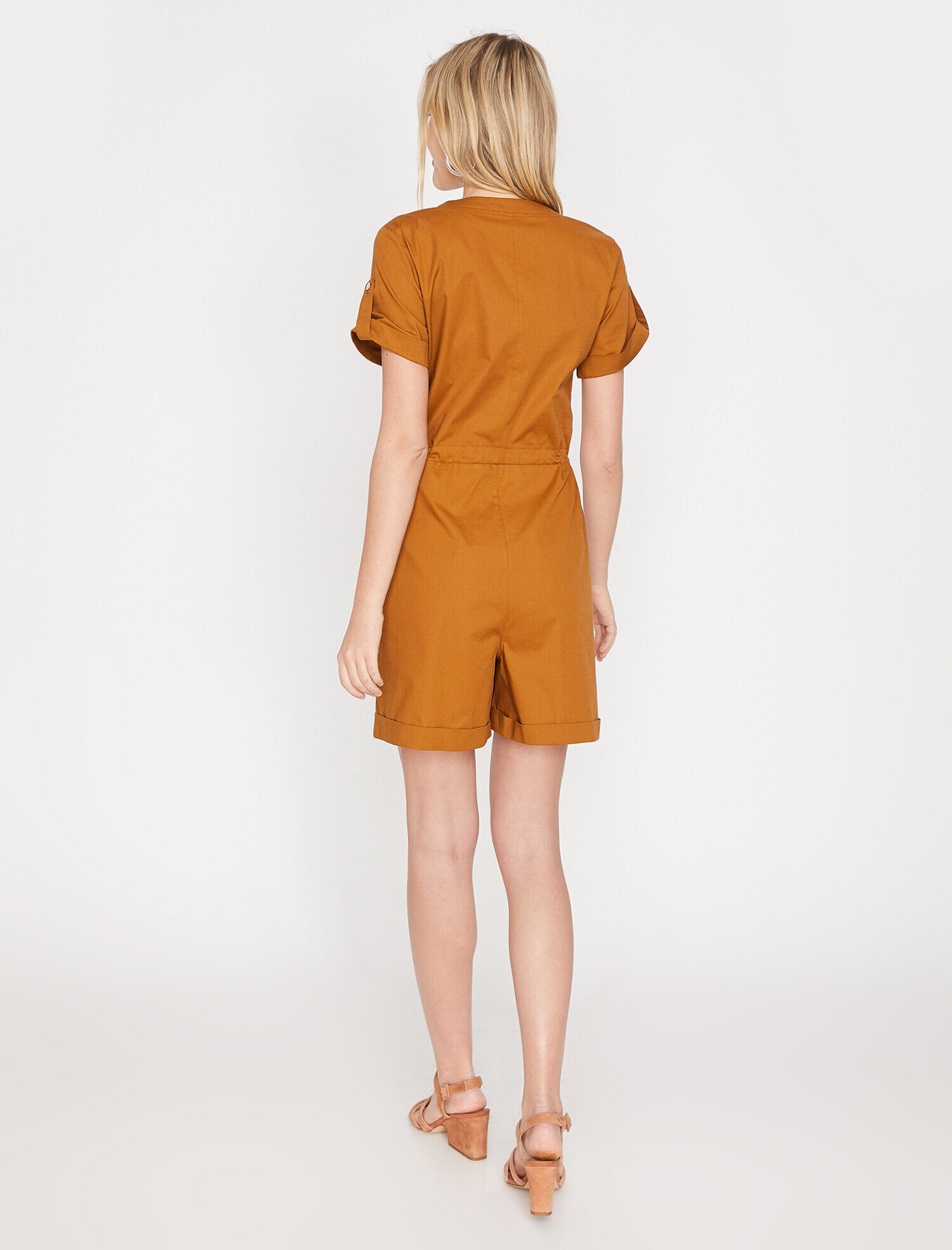   Fermuar Detaylı Tulum