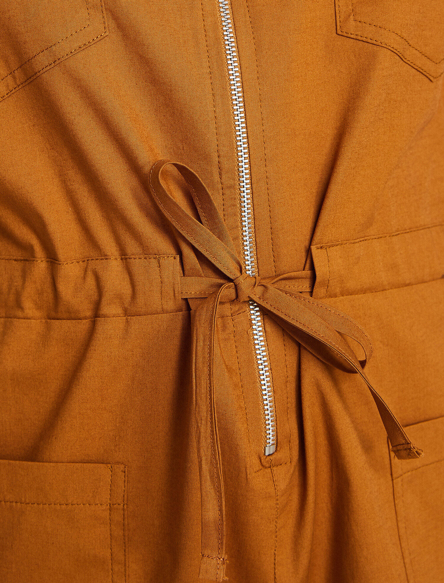   Fermuar Detaylı Tulum