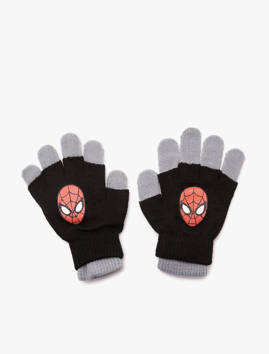  Erkek Çocuk Spiderman Lisanslı Baskılı Eldiven