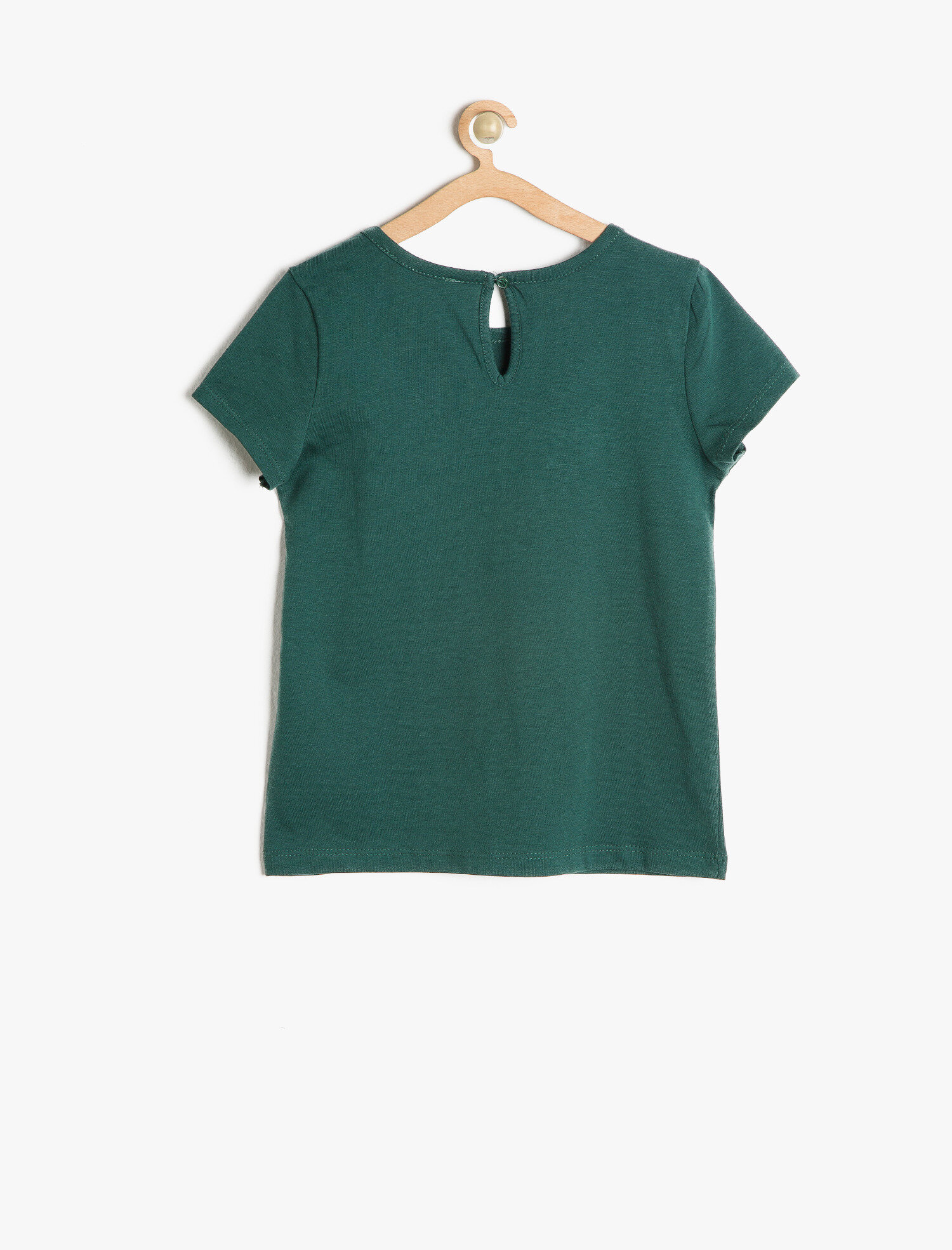  Kız Çocuk İşlemeli Tişört