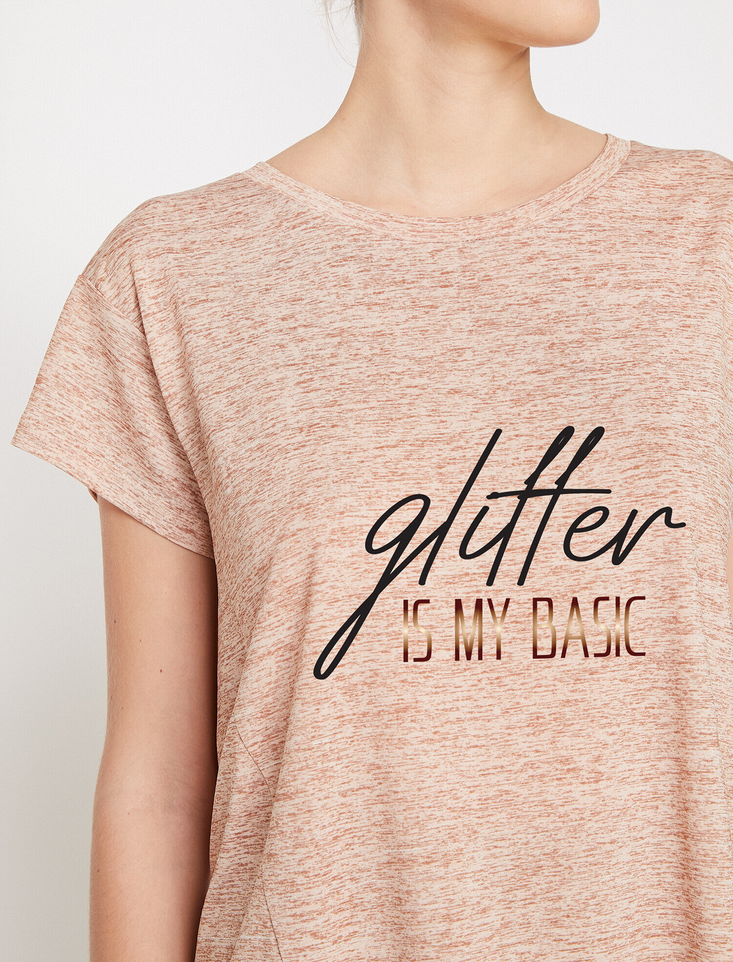   Spor T-Shirt Bisiklet Yaka Kısa Kollu