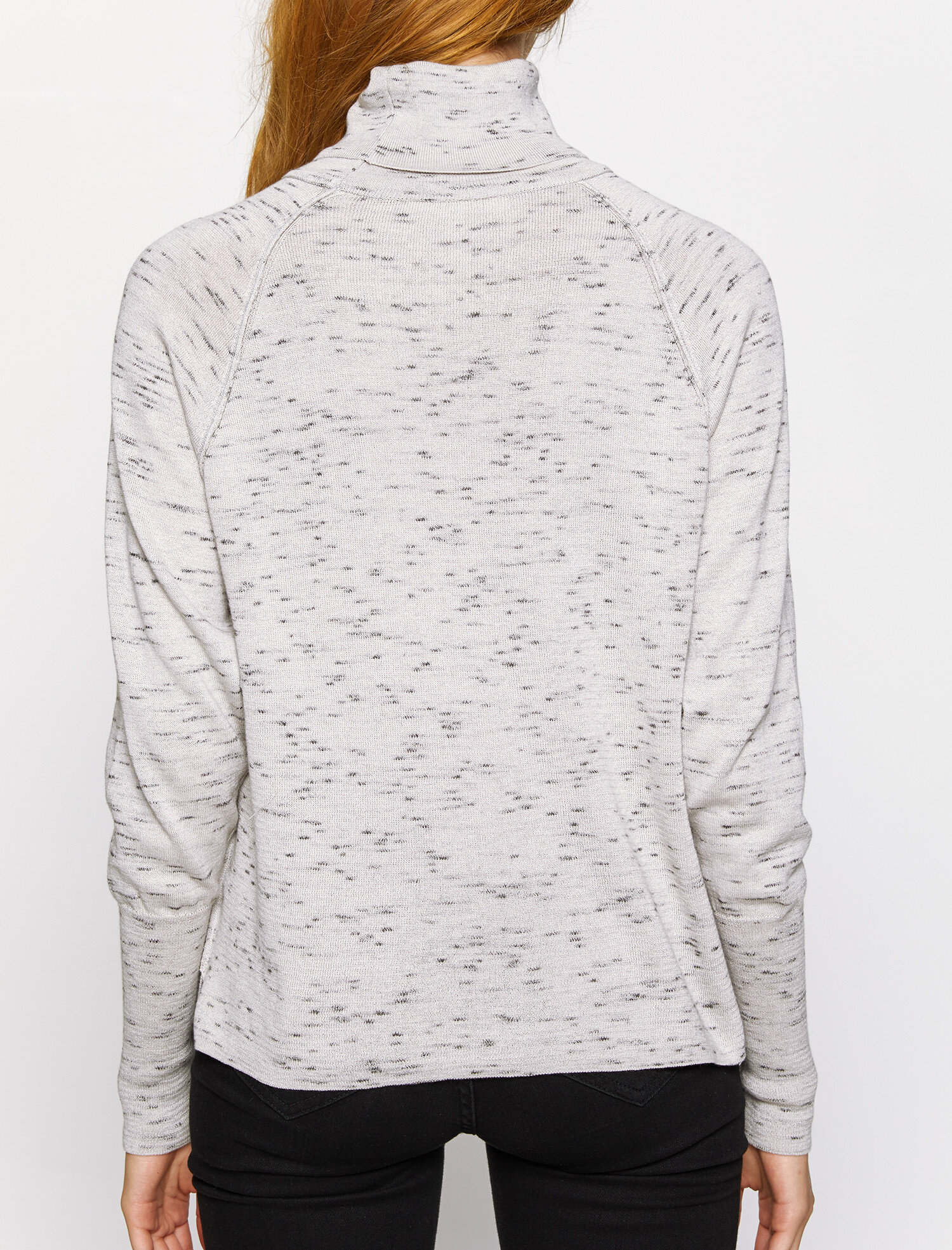   Boğazlı Triko Kazak