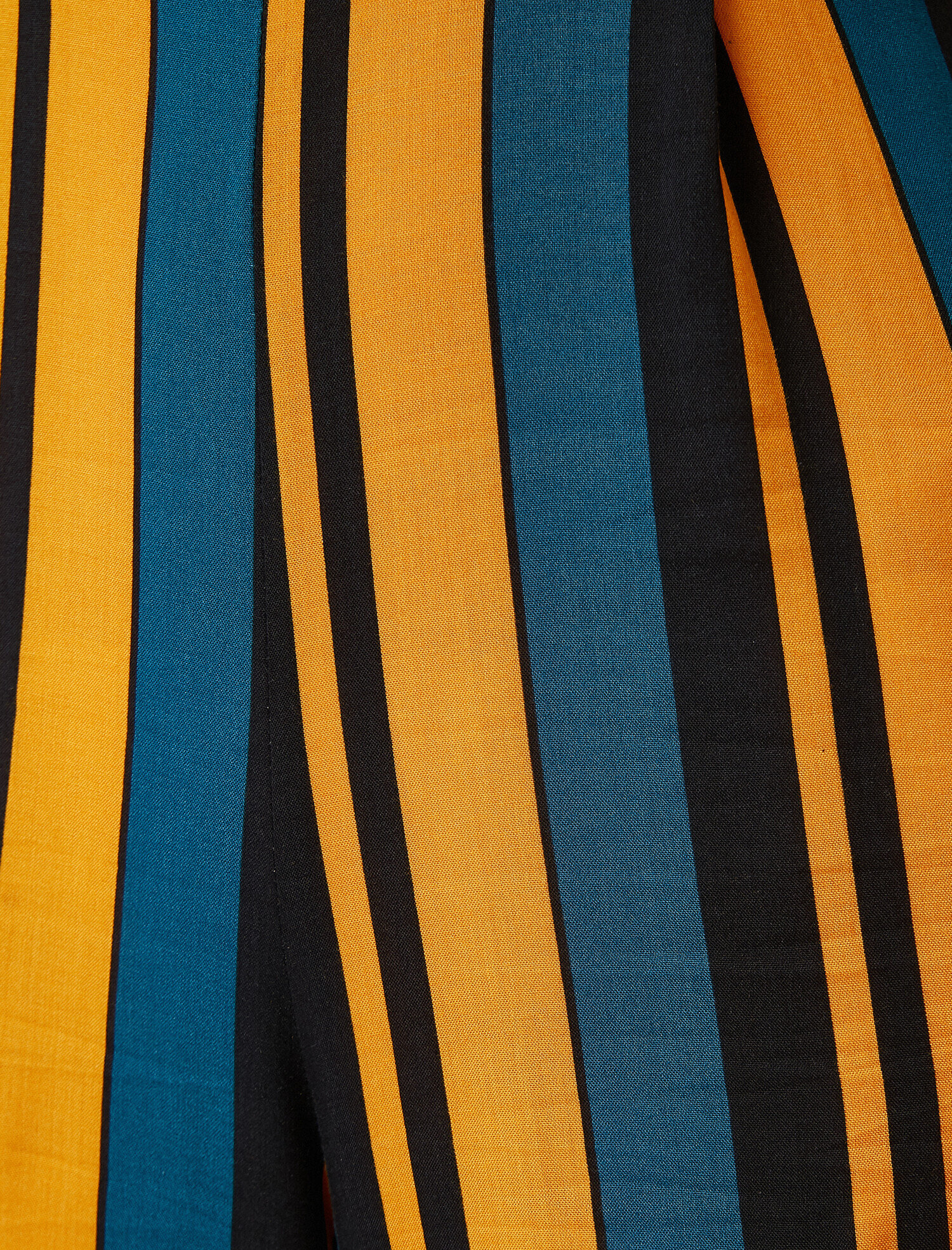   İnce Askılı Çizgili Desenli Tulum