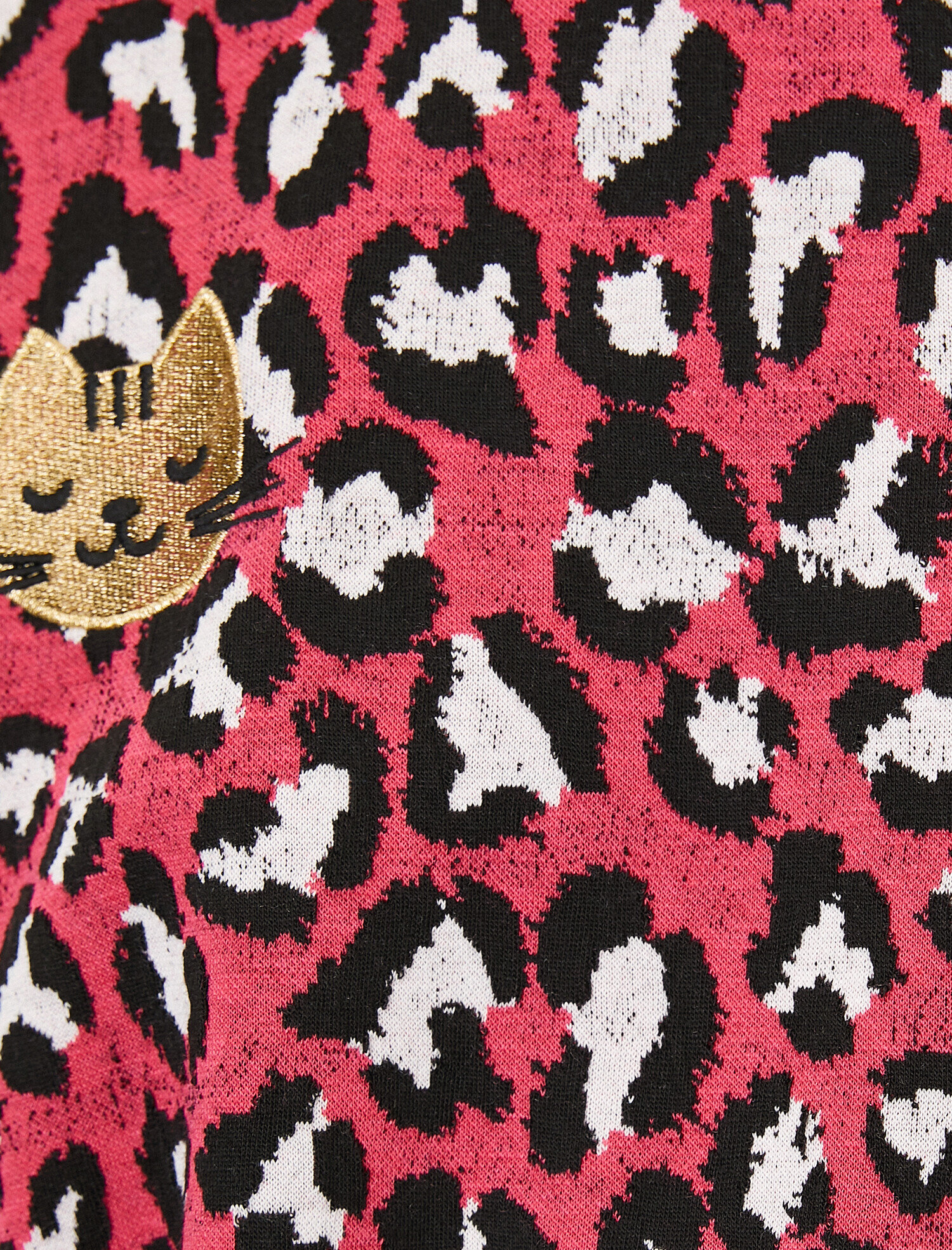   Leopar Desenli Tişört