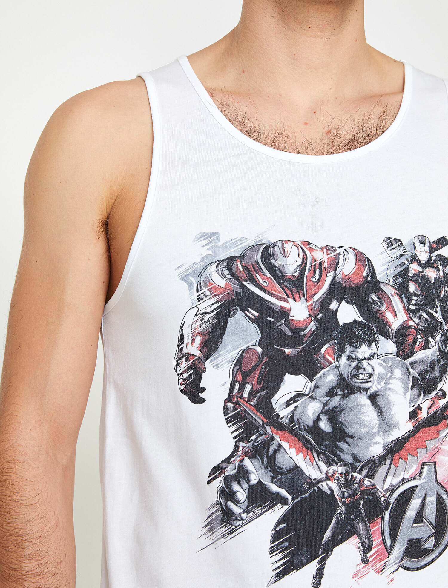   Avengers Lisanslı Baskılı Sporcu Atleti