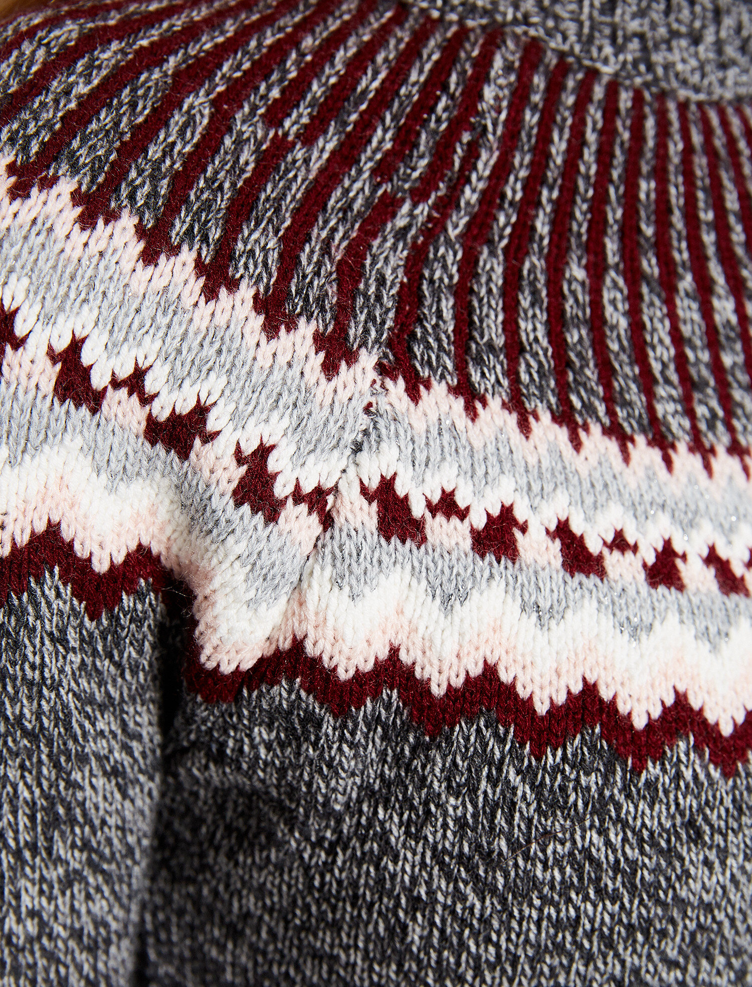   Püskül Detaylı Triko Tunik