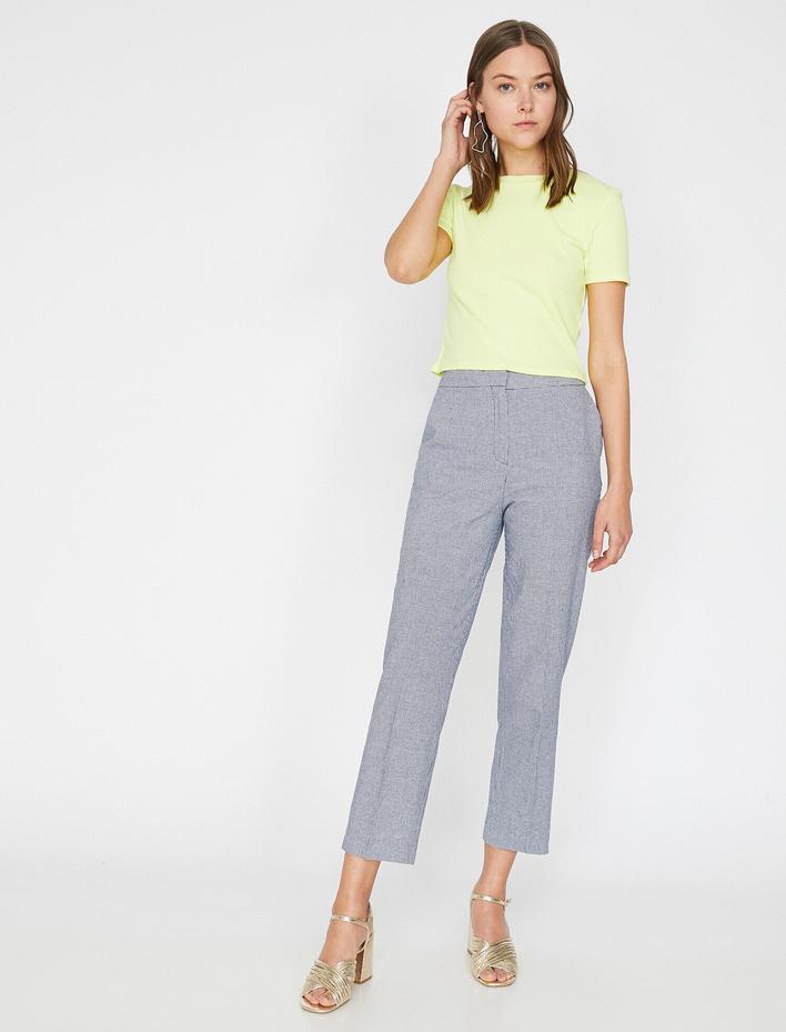  Cep Detaylı Pantolon