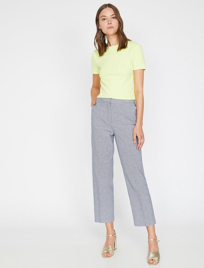  Cep Detaylı Pantolon