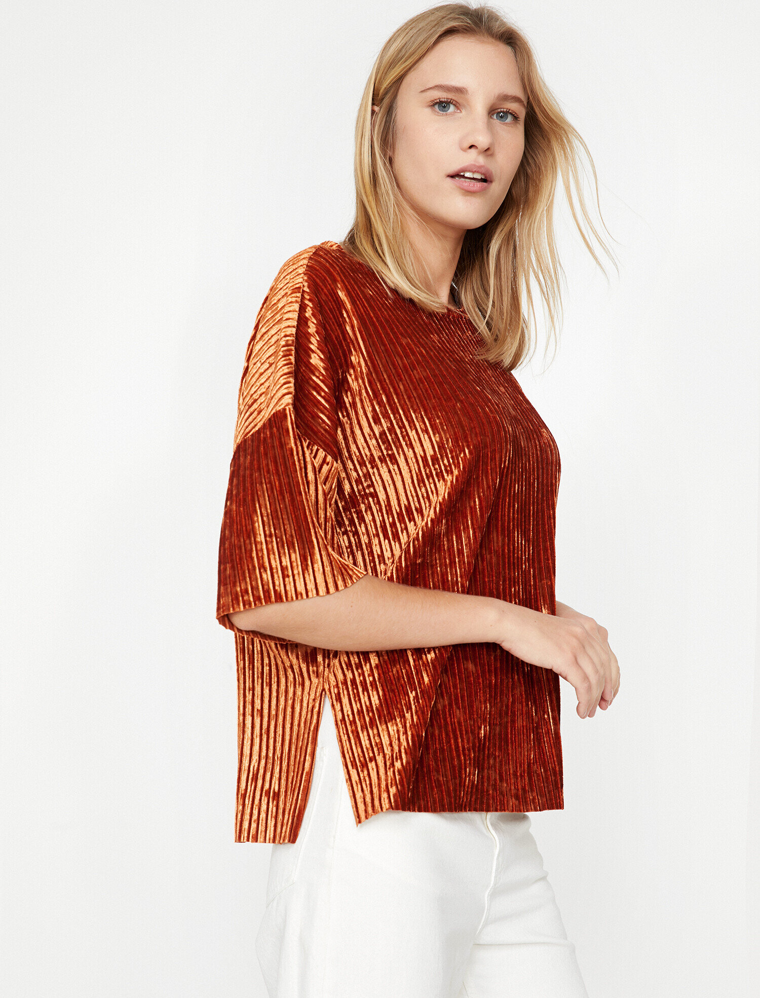   Bisiklet Yaka Tişört