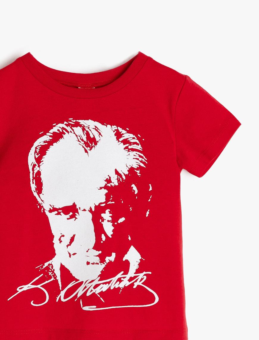  Kız Bebek Atatürk Baskılı Tişört