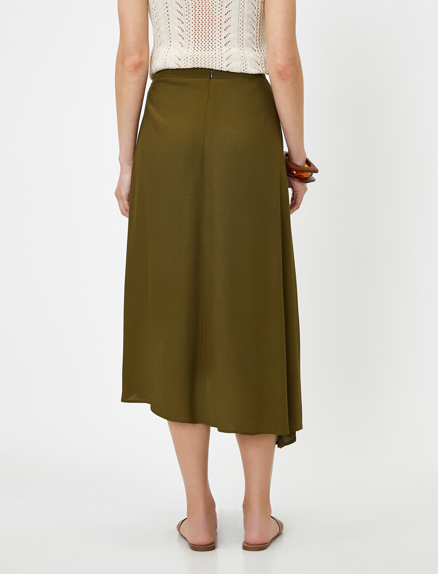   Fırfır Detaylı Etek