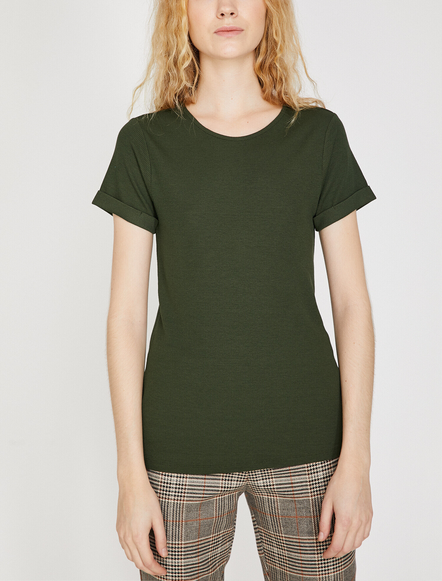   Bisiklet Yaka Tişört