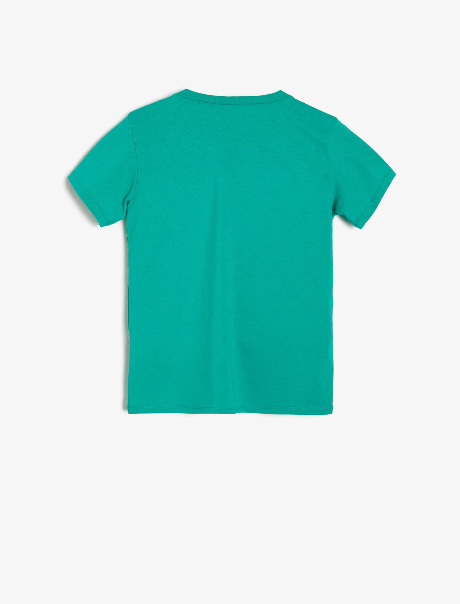  Erkek Çocuk Baskılı Tişört Kısa Kollu Bisiklet Yaka