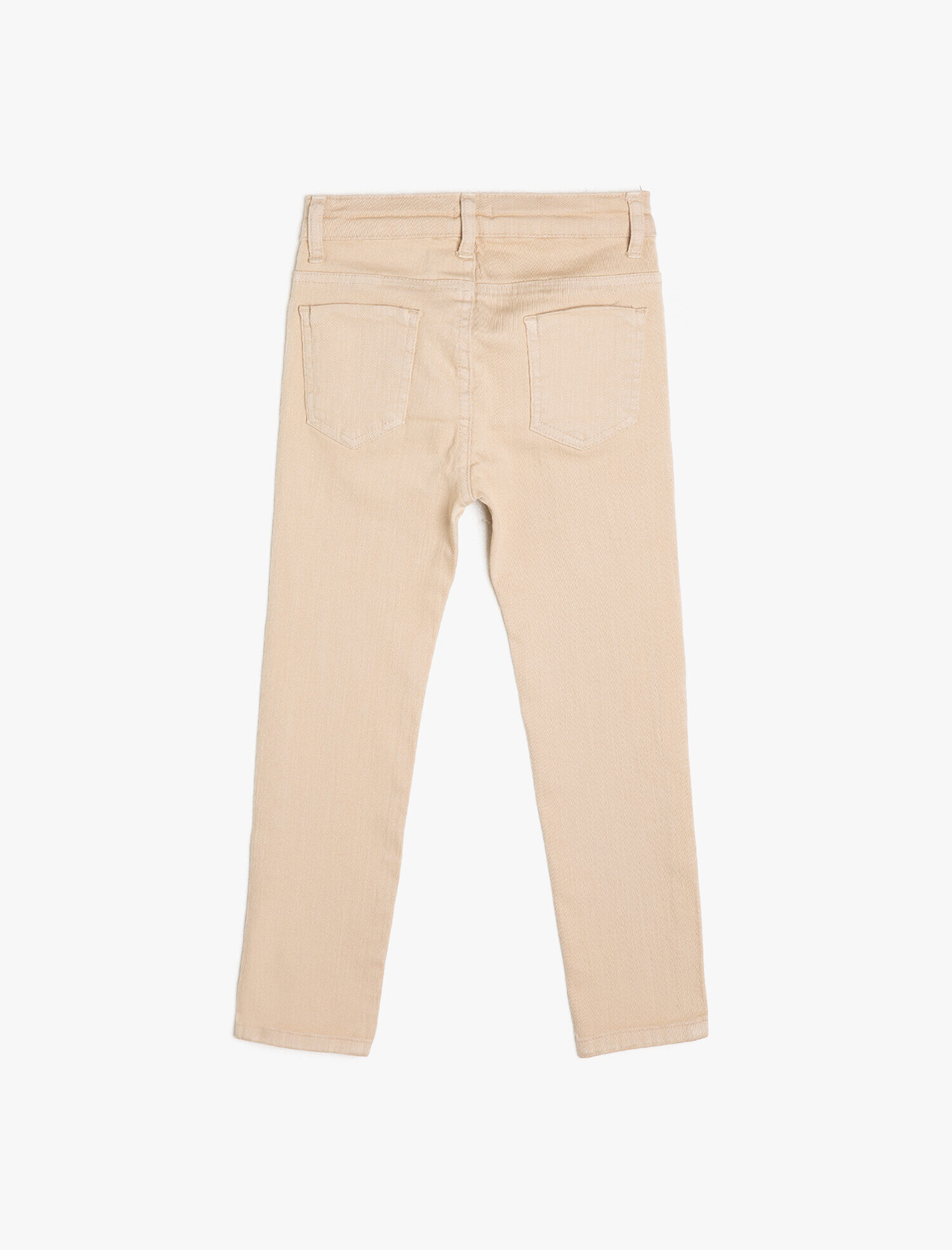  Erkek Çocuk Chino Basic Pantolon Pamuklu Cepli