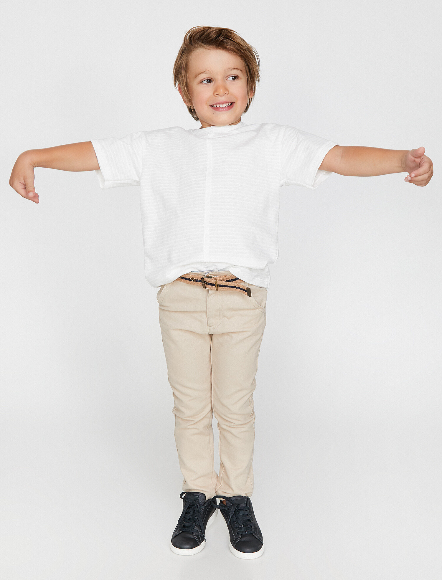  Erkek Çocuk Cep Detaylı Pantolon