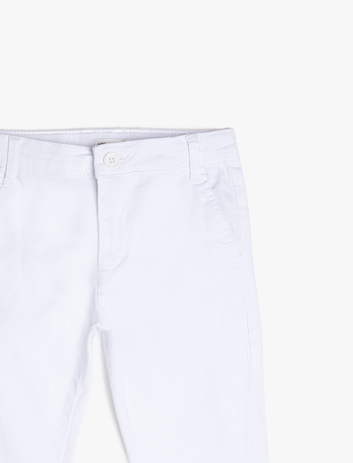  Erkek Çocuk Chino Basic Pantolon Pamuklu Cepli