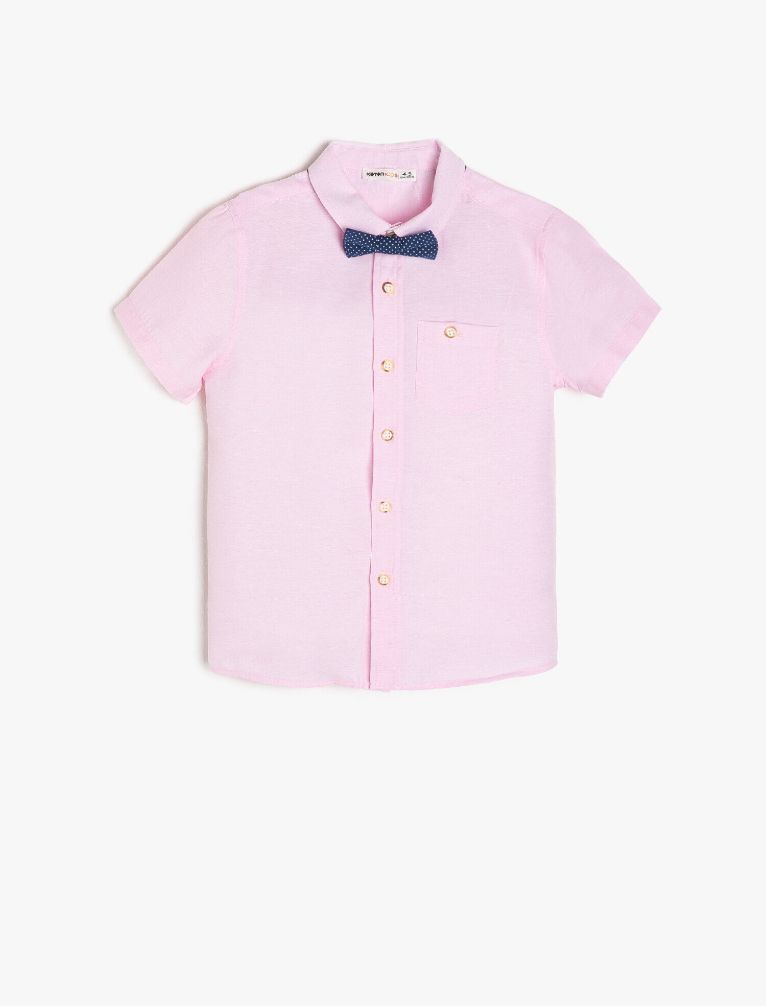  Erkek Çocuk Desenli Gömlek Cep Detaylı