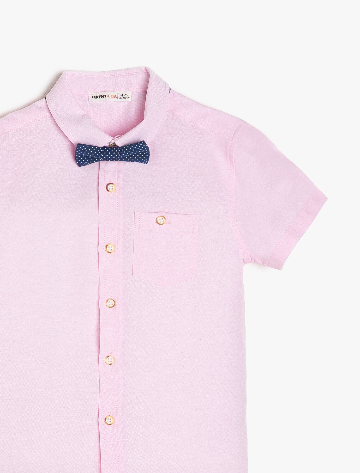  Erkek Çocuk Desenli Gömlek Cep Detaylı